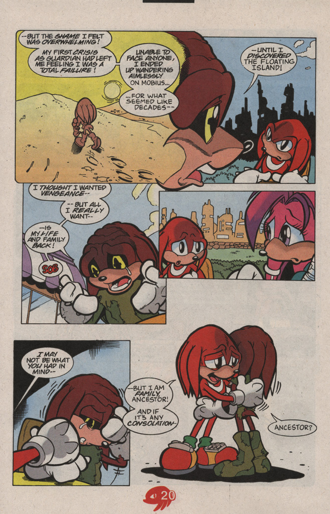 Read online Knuckles the Echidna comic -  Issue #17 - 30