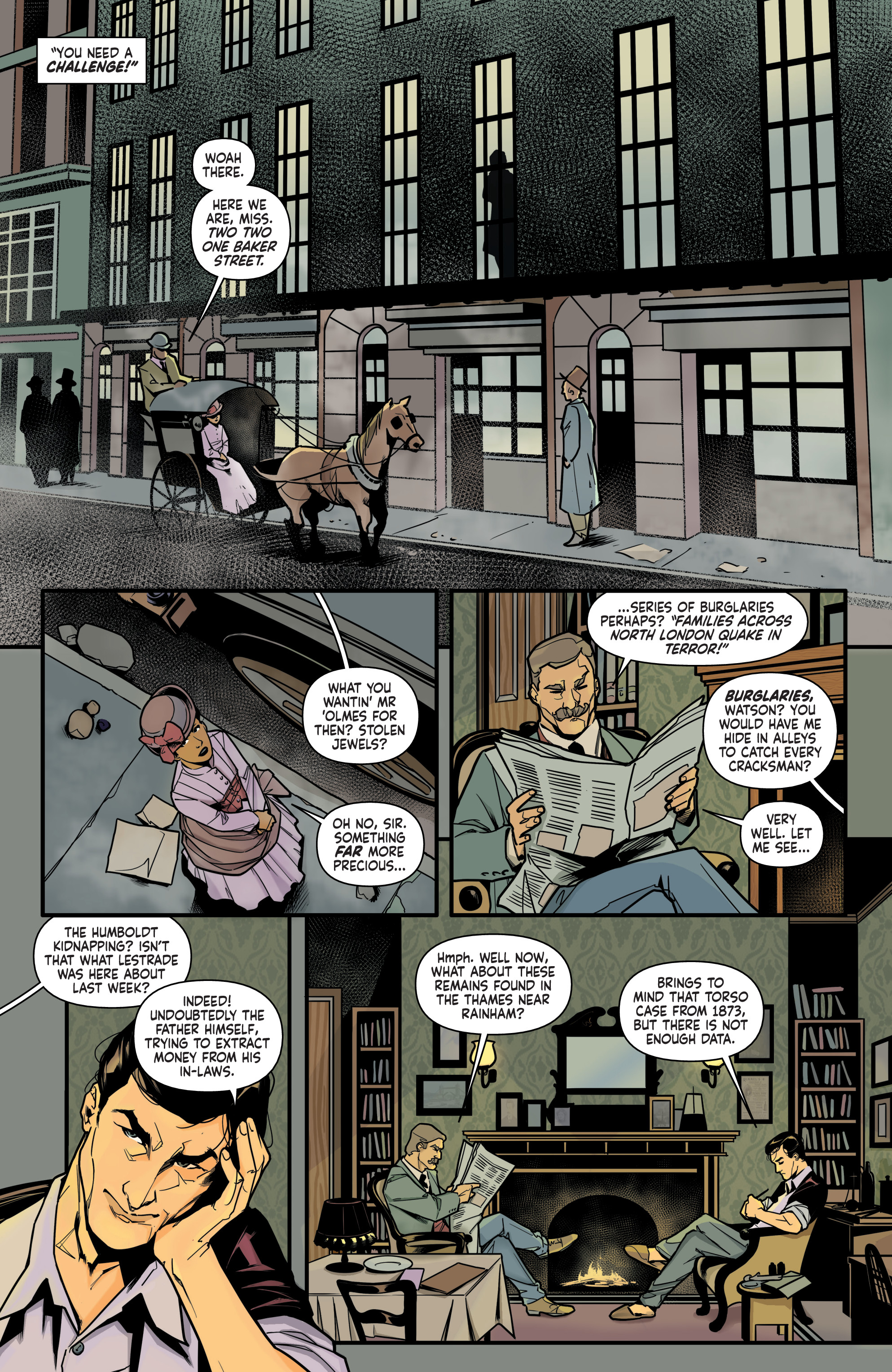 Read online Sherlock Holmes: The Vanishing Man comic -  Issue # _TPB 1 - 14