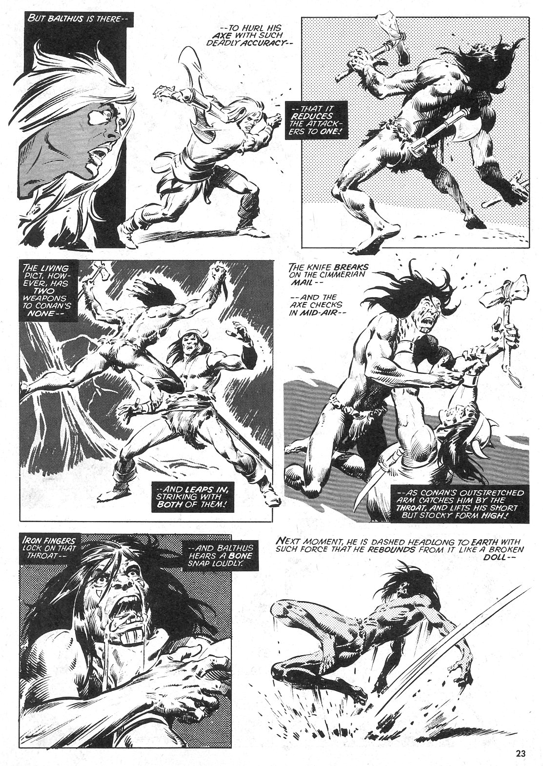 Read online The Savage Sword Of Conan comic -  Issue #27 - 23