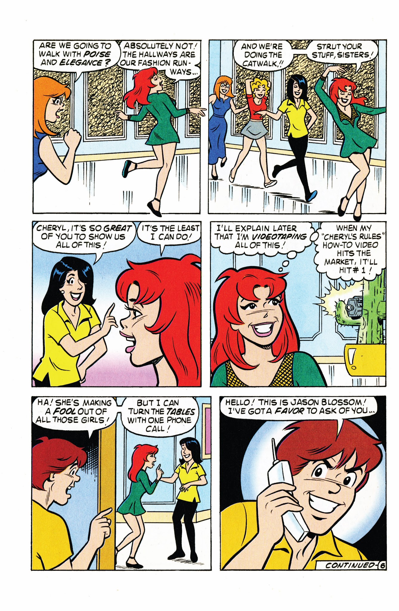 Read online Cheryl Blossom comic -  Issue #7 - 7