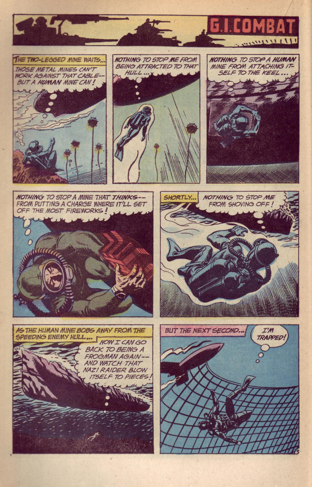 Read online G.I. Combat (1952) comic -  Issue #150 - 25