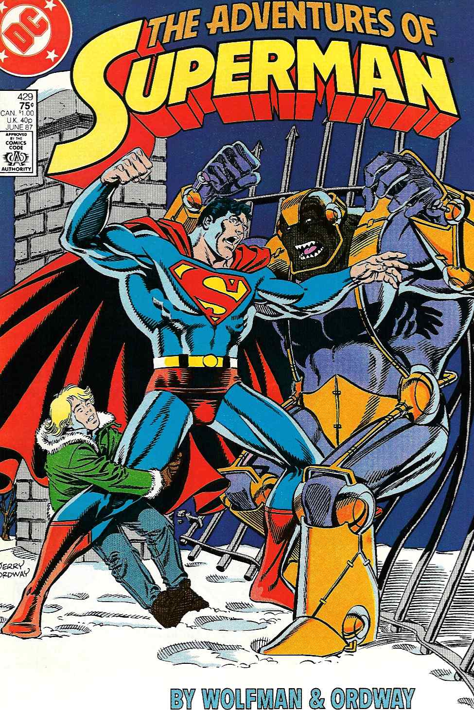 Read online Adventures of Superman (1987) comic -  Issue #429 - 1