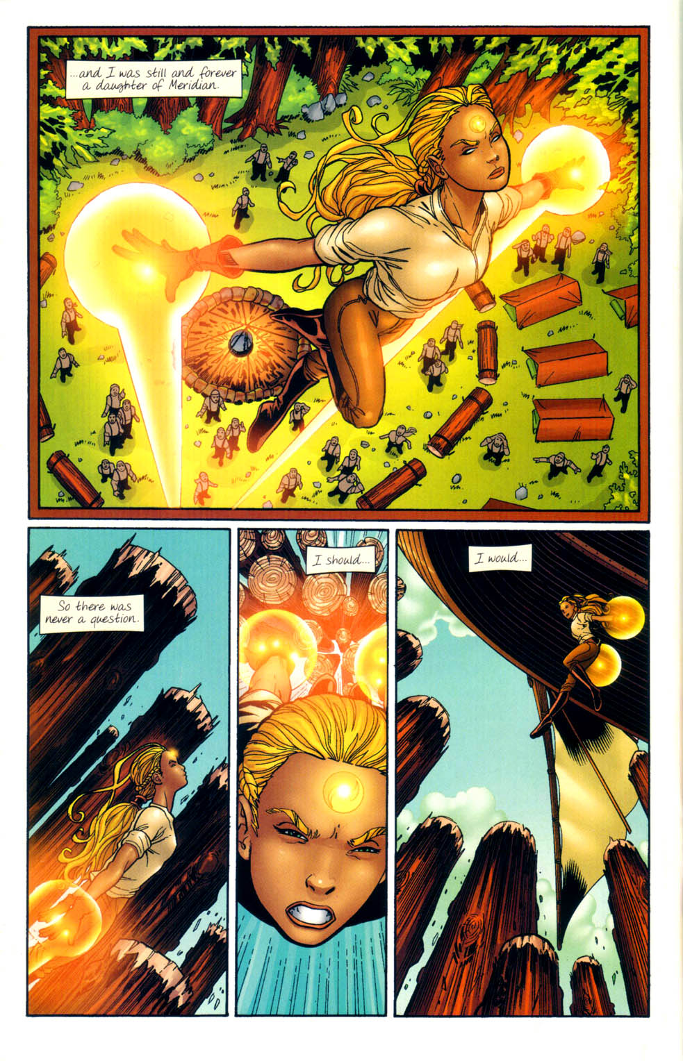 Read online Meridian comic -  Issue #10 - 21