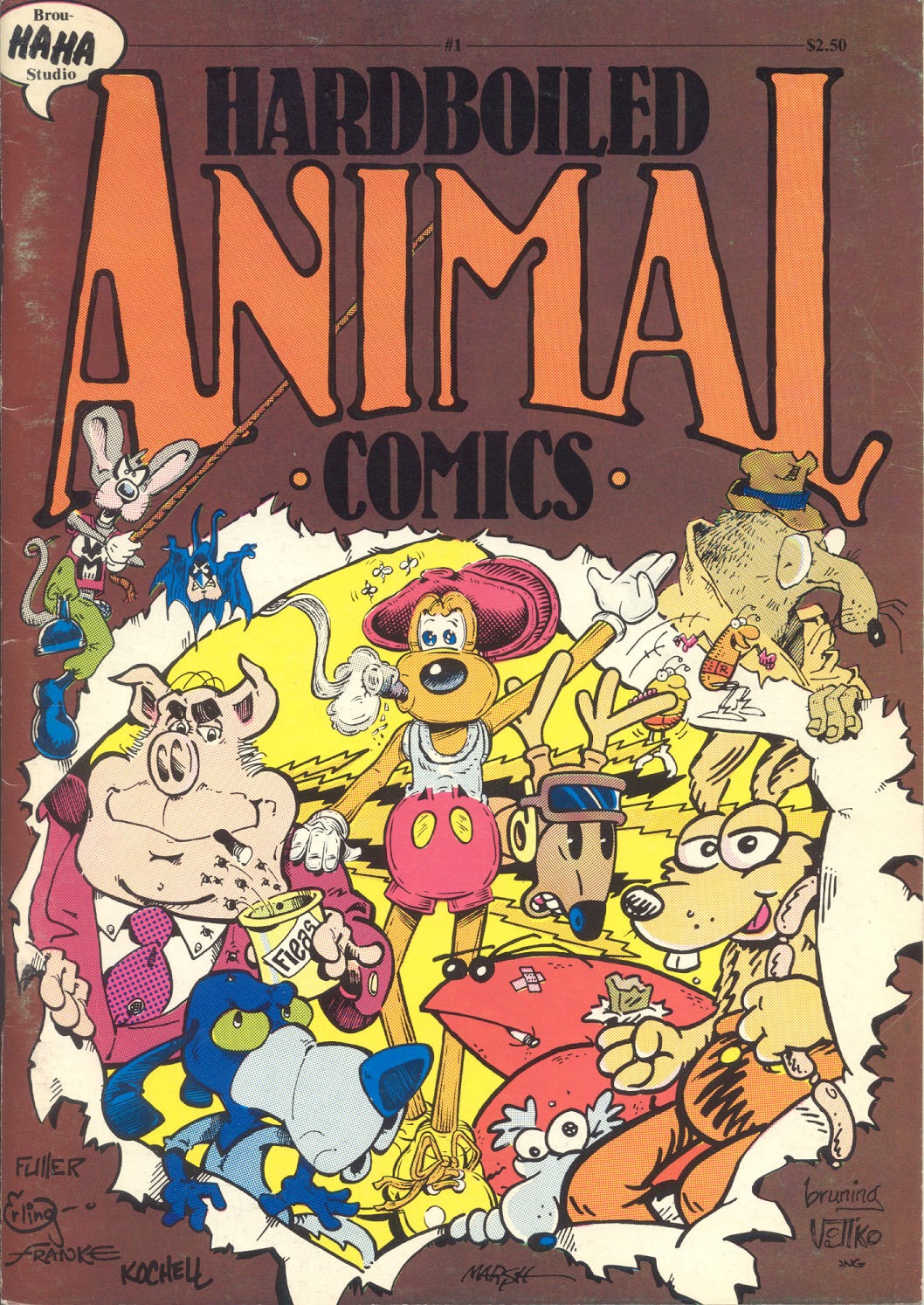 Read online Hardboiled Animal Comics comic -  Issue # Full - 2