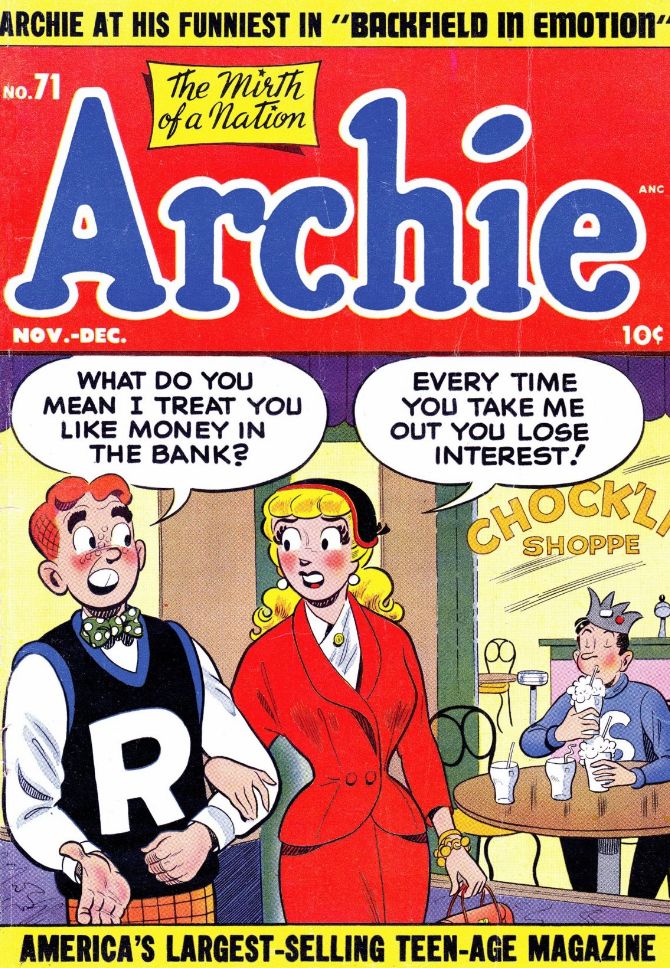 Read online Archie Comics comic -  Issue #071 - 1