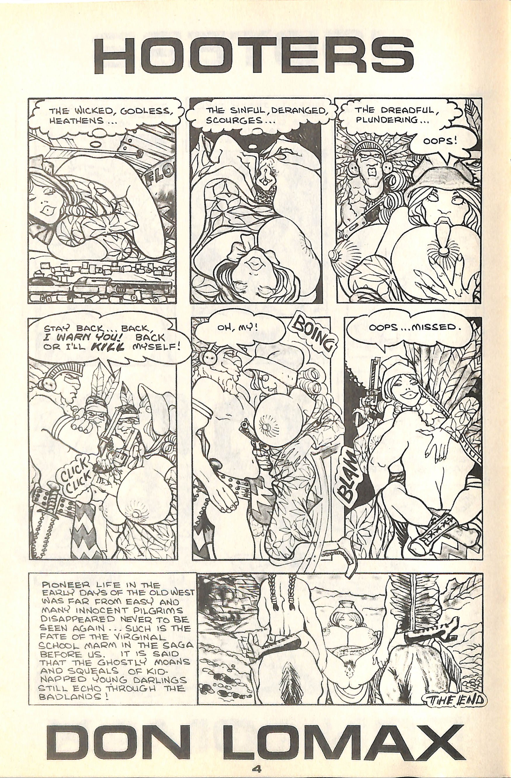 Read online Hooters comic -  Issue #3 - 6