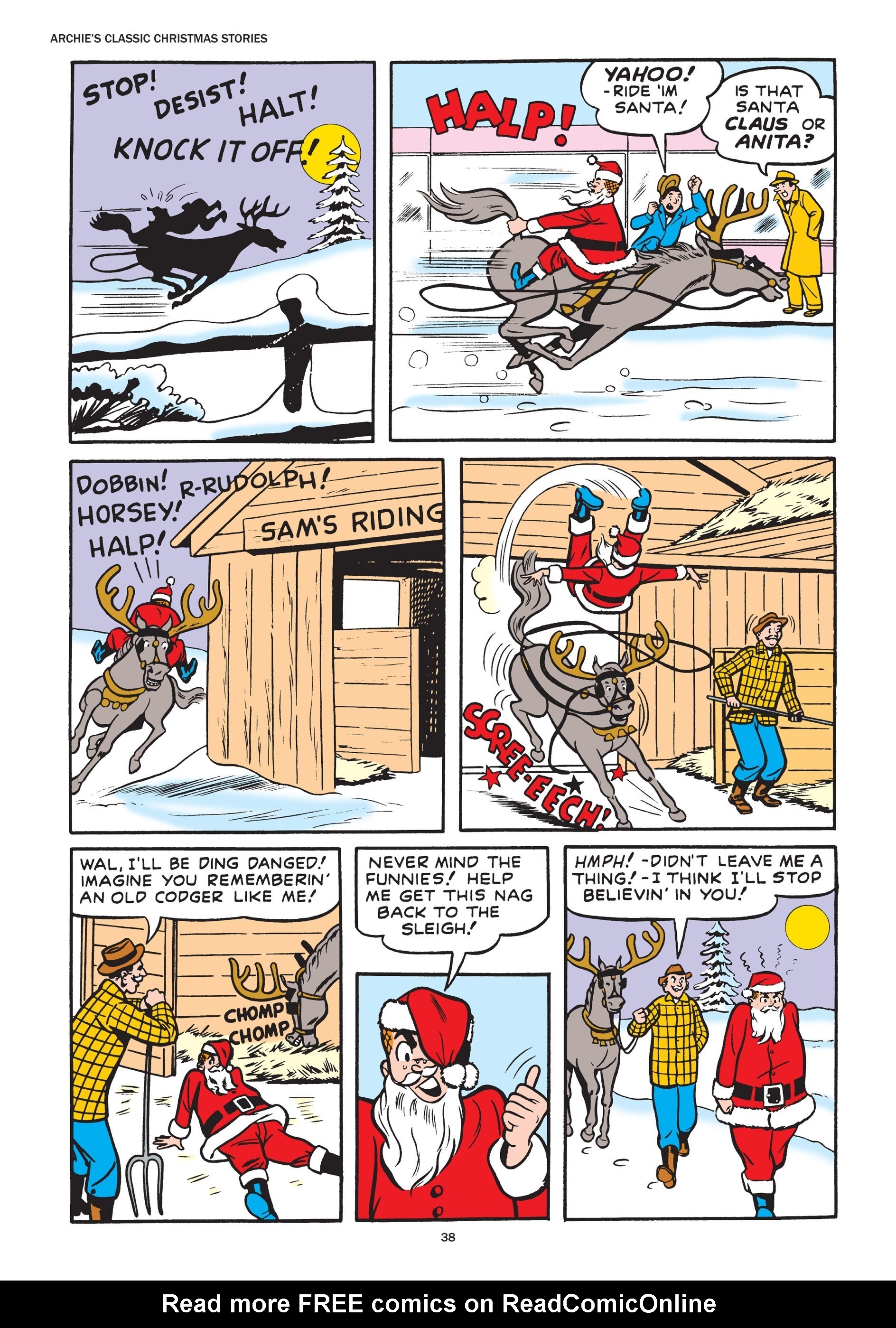 Read online Archie's Classic Christmas Stories comic -  Issue # TPB - 39