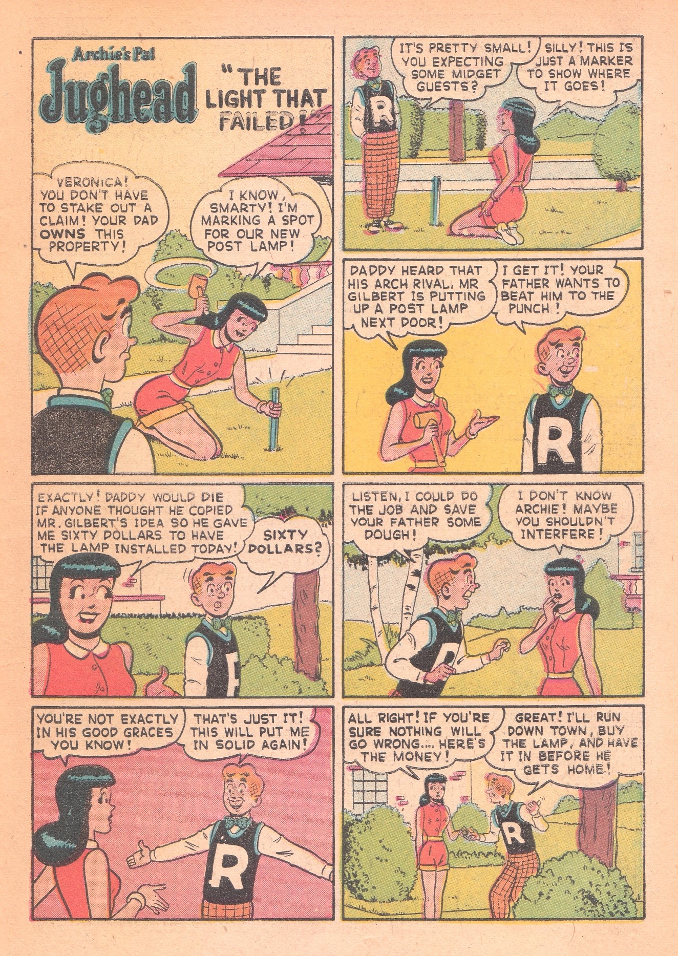 Read online Archie's Pal Jughead comic -  Issue #31 - 31
