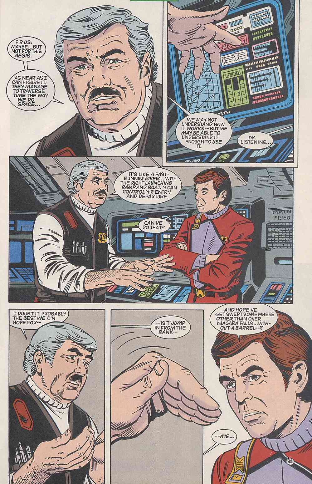 Read online Star Trek (1989) comic -  Issue #50 - 34