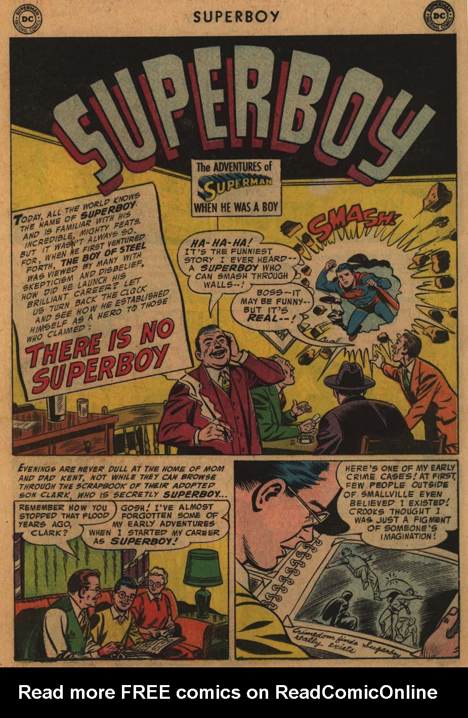 Read online Superboy (1949) comic -  Issue #50 - 11