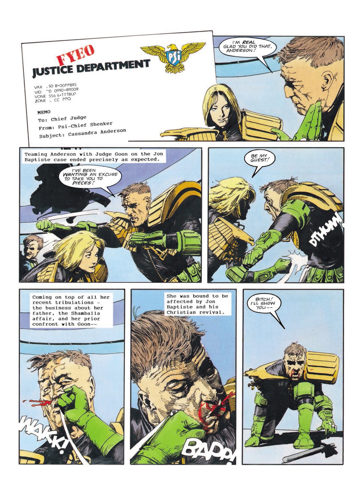 Read online Judge Anderson: The Psi Files comic -  Issue # TPB 2 - 106