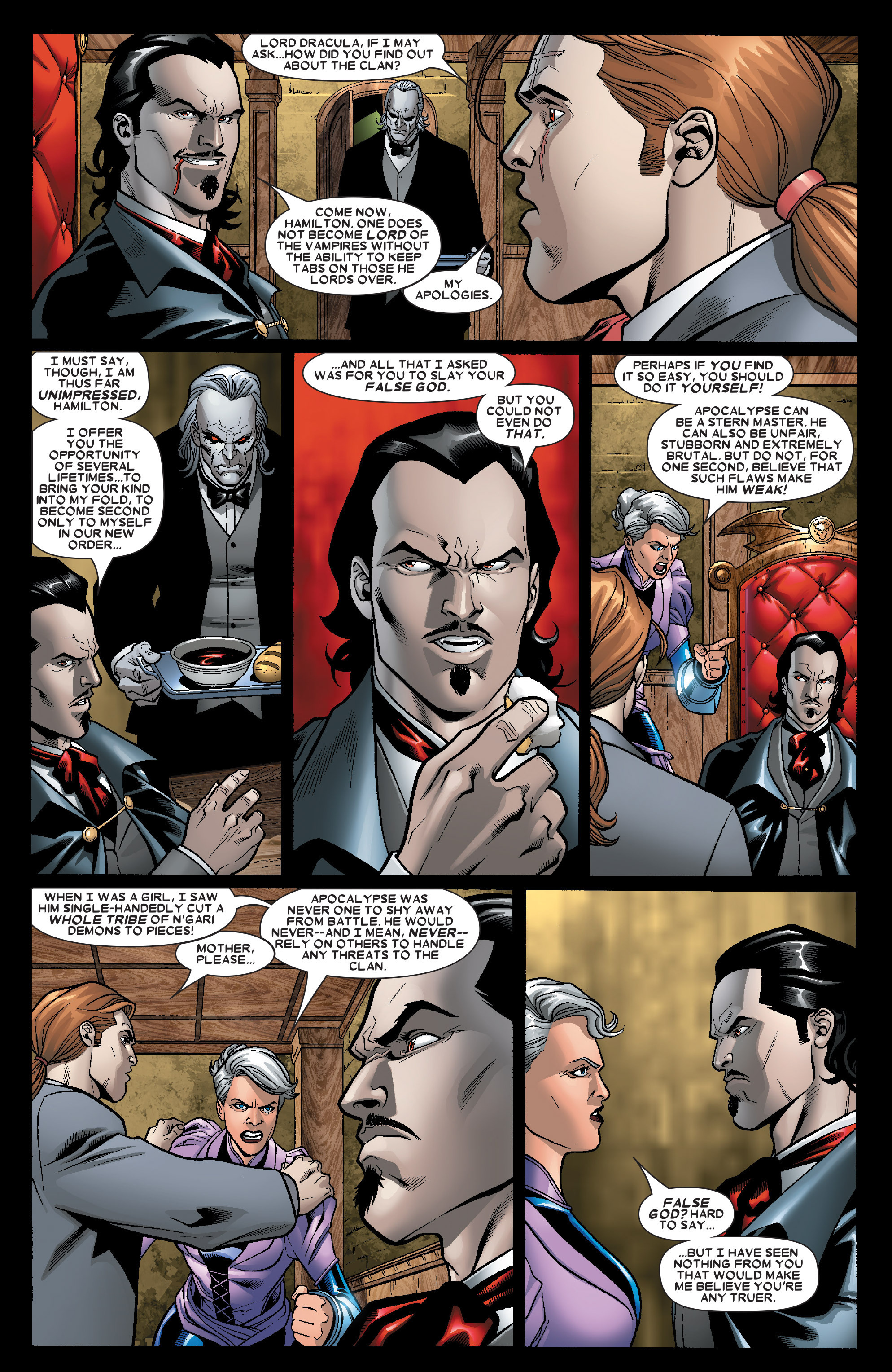 Read online X-Men: Apocalypse/Dracula comic -  Issue #4 - 5