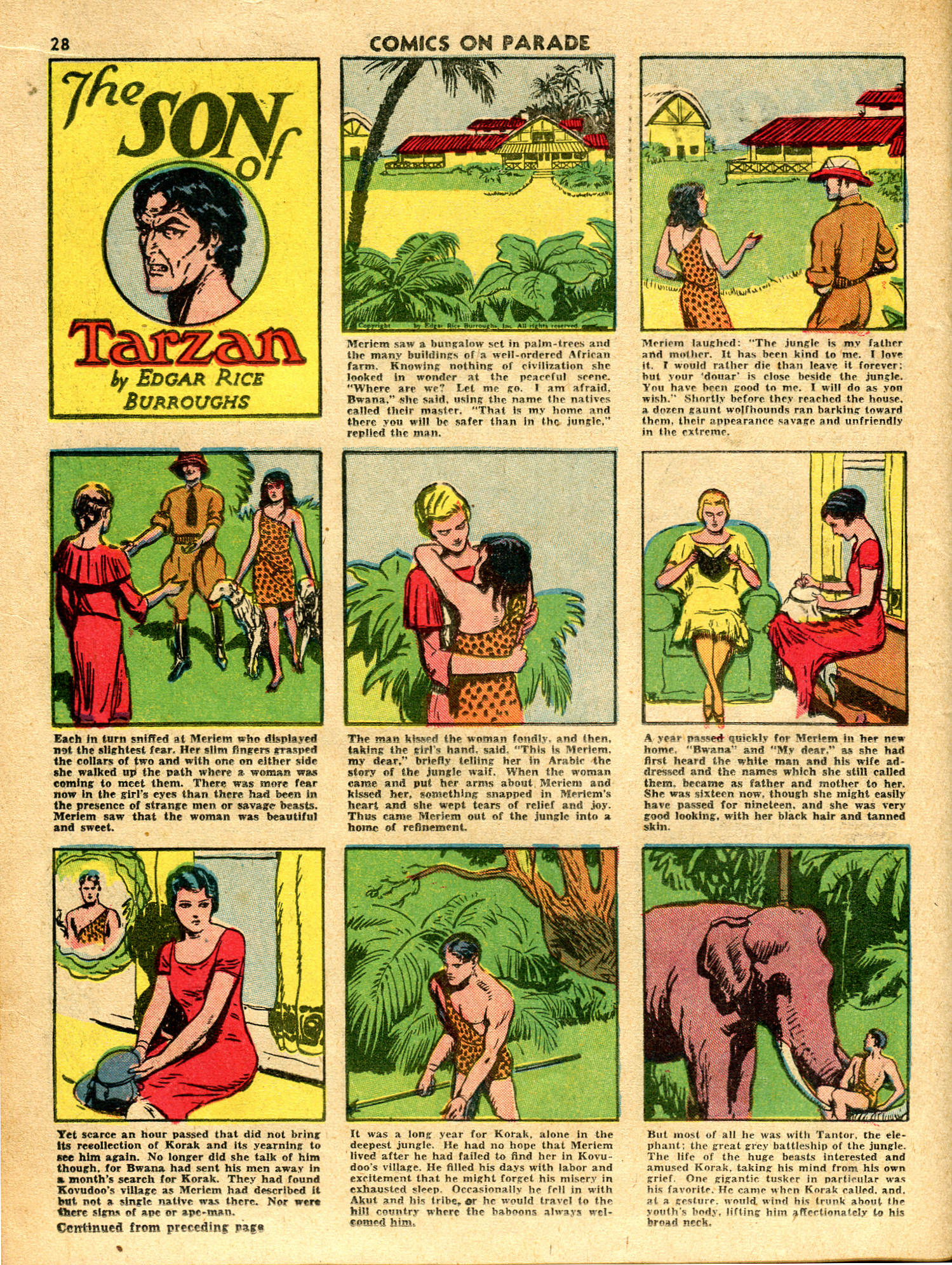 Read online Comics on Parade comic -  Issue #28 - 30