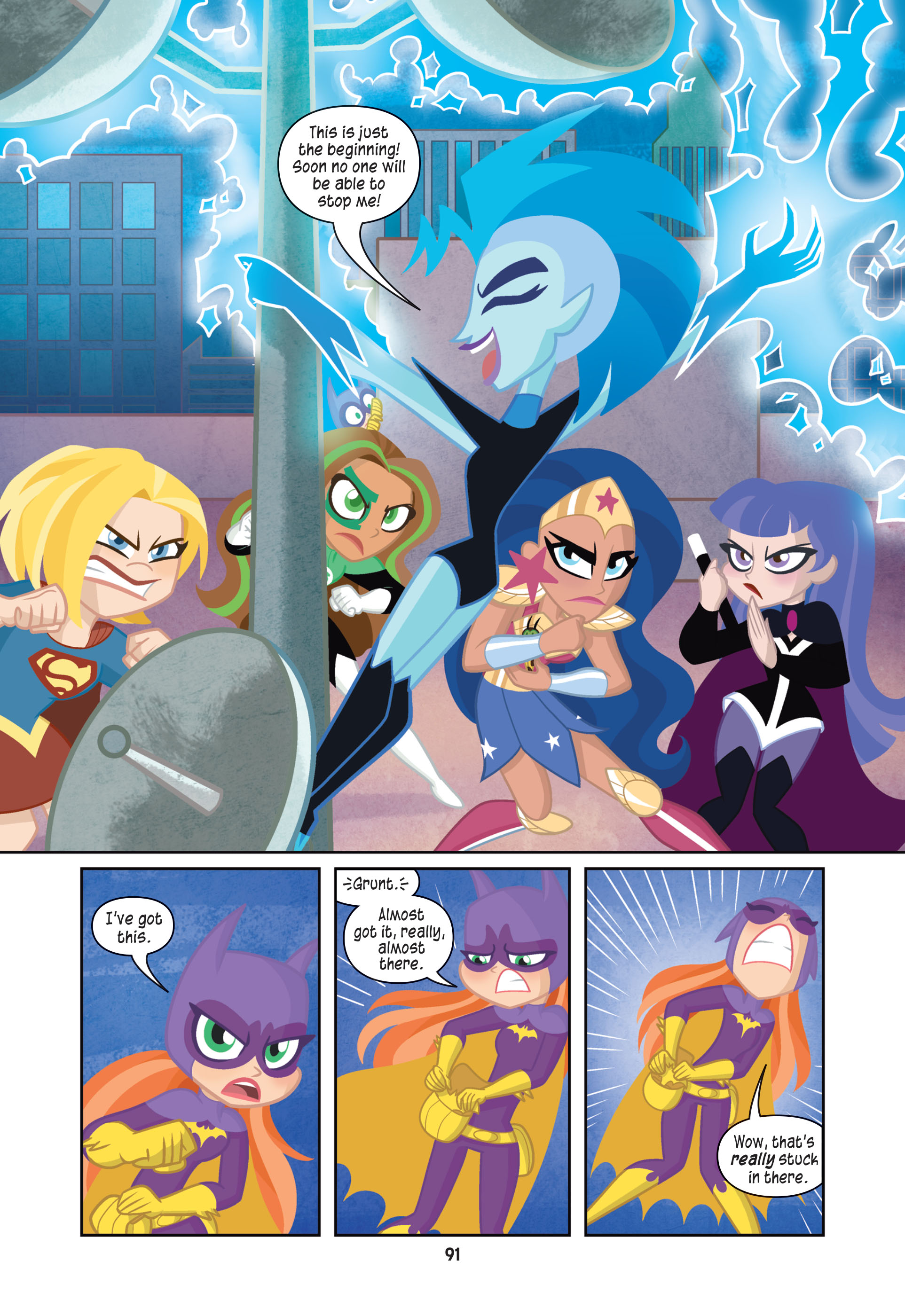 Read online DC Super Hero Girls: Powerless comic -  Issue # TPB - 90