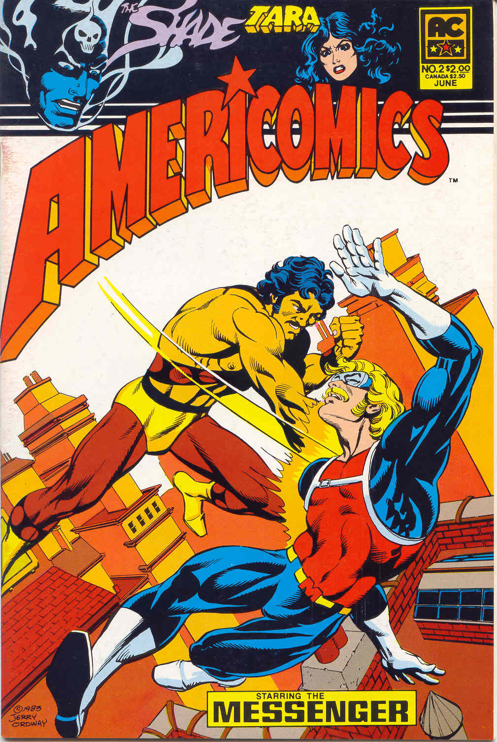 Read online Americomics comic -  Issue #2 - 1