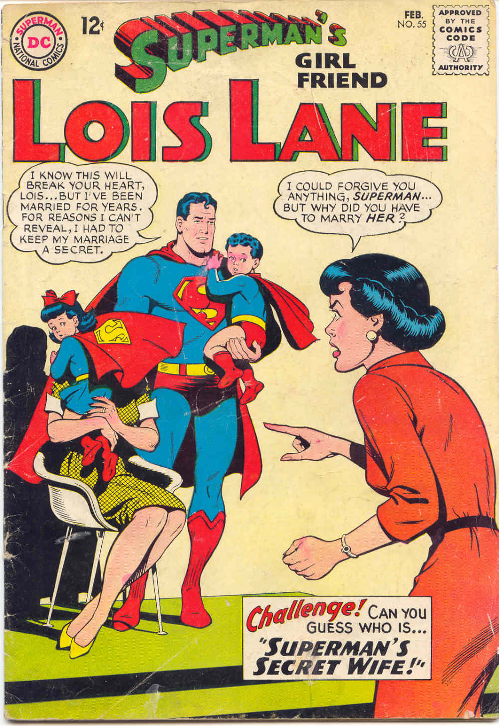 Read online Superman's Girl Friend, Lois Lane comic -  Issue #55 - 1