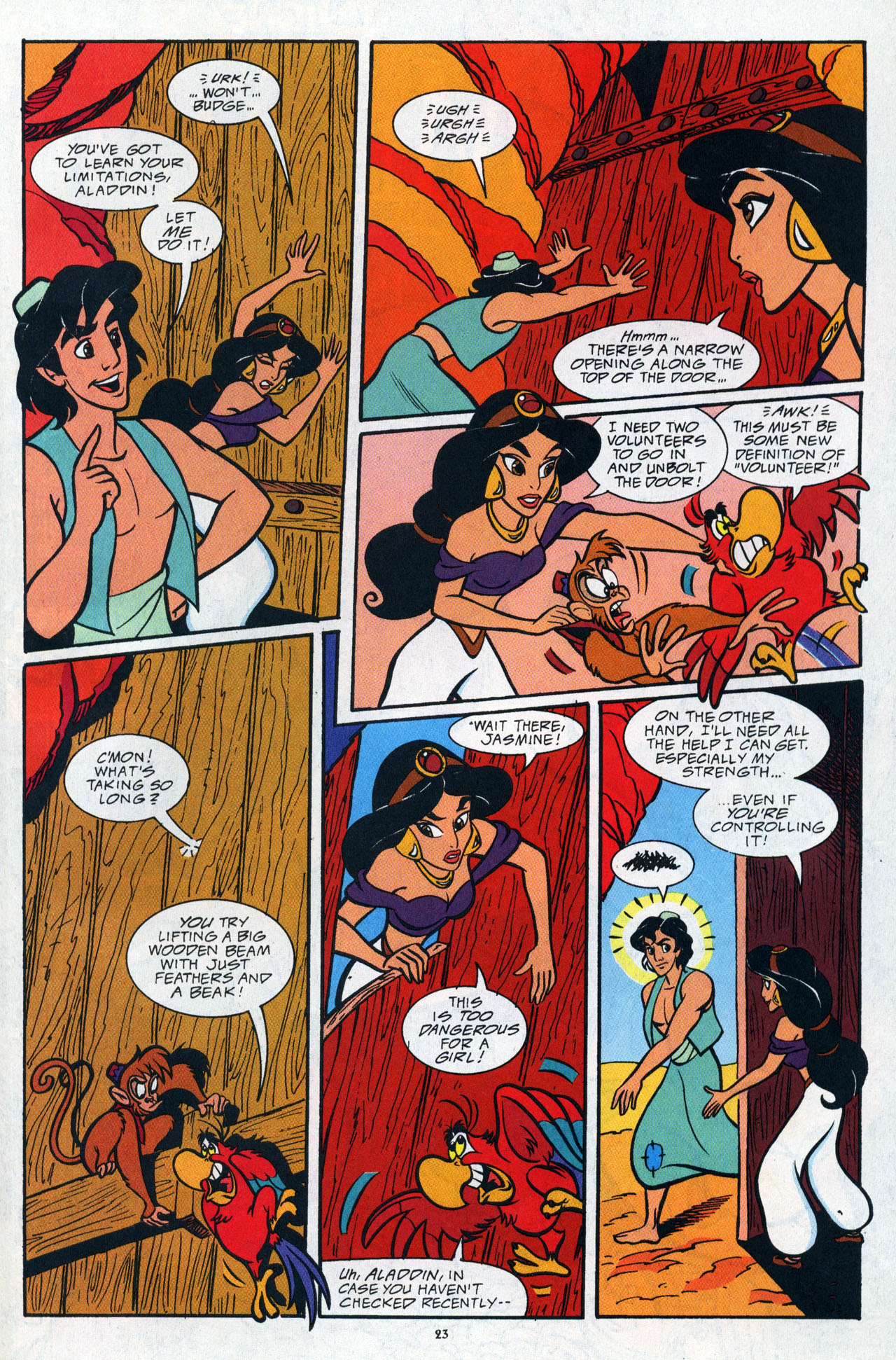 Read online Disney's Aladdin comic -  Issue #8 - 25