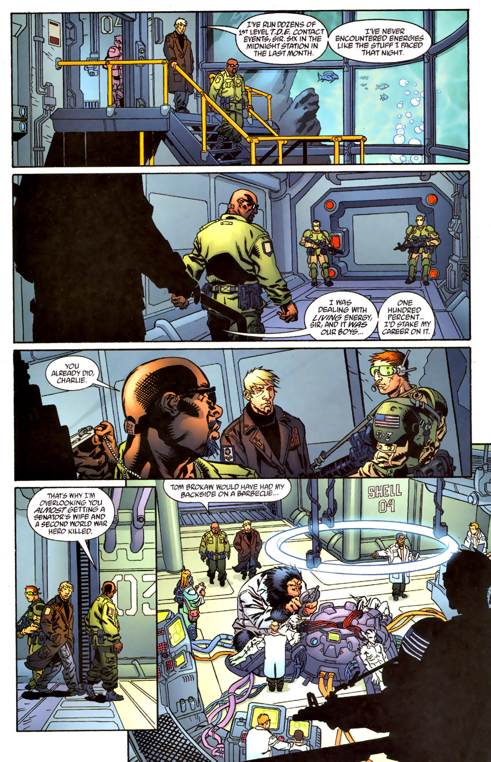 Read online Human Defense Corps comic -  Issue #4 - 15