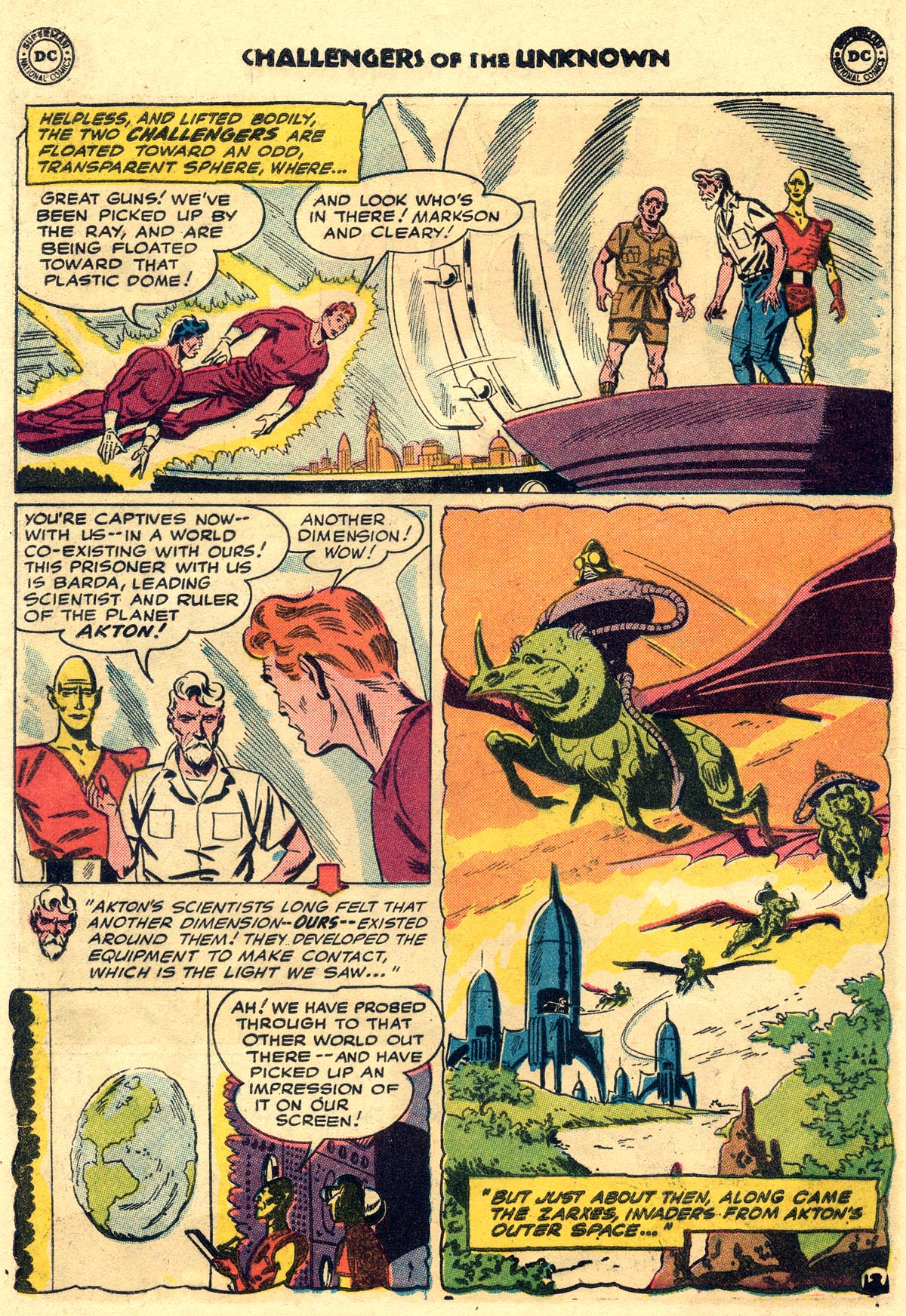 Read online Challengers of the Unknown (1958) comic -  Issue #11 - 16