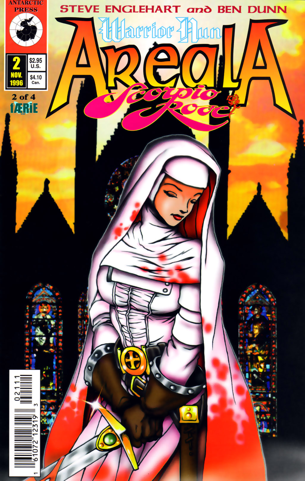 Read online Warrior Nun Areala: Scorpio Rose comic -  Issue #2 - 1