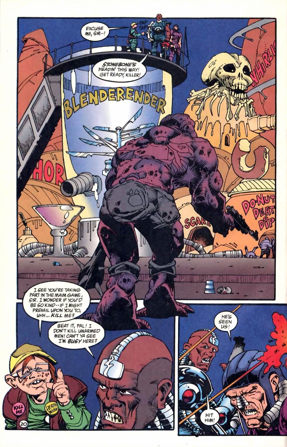 Read online Lobo: Unamerican Gladiators comic -  Issue #3 - 21