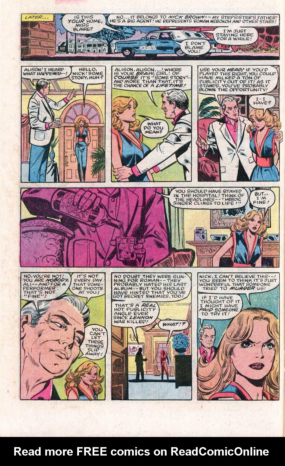 Read online Dazzler (1981) comic -  Issue #30 - 7