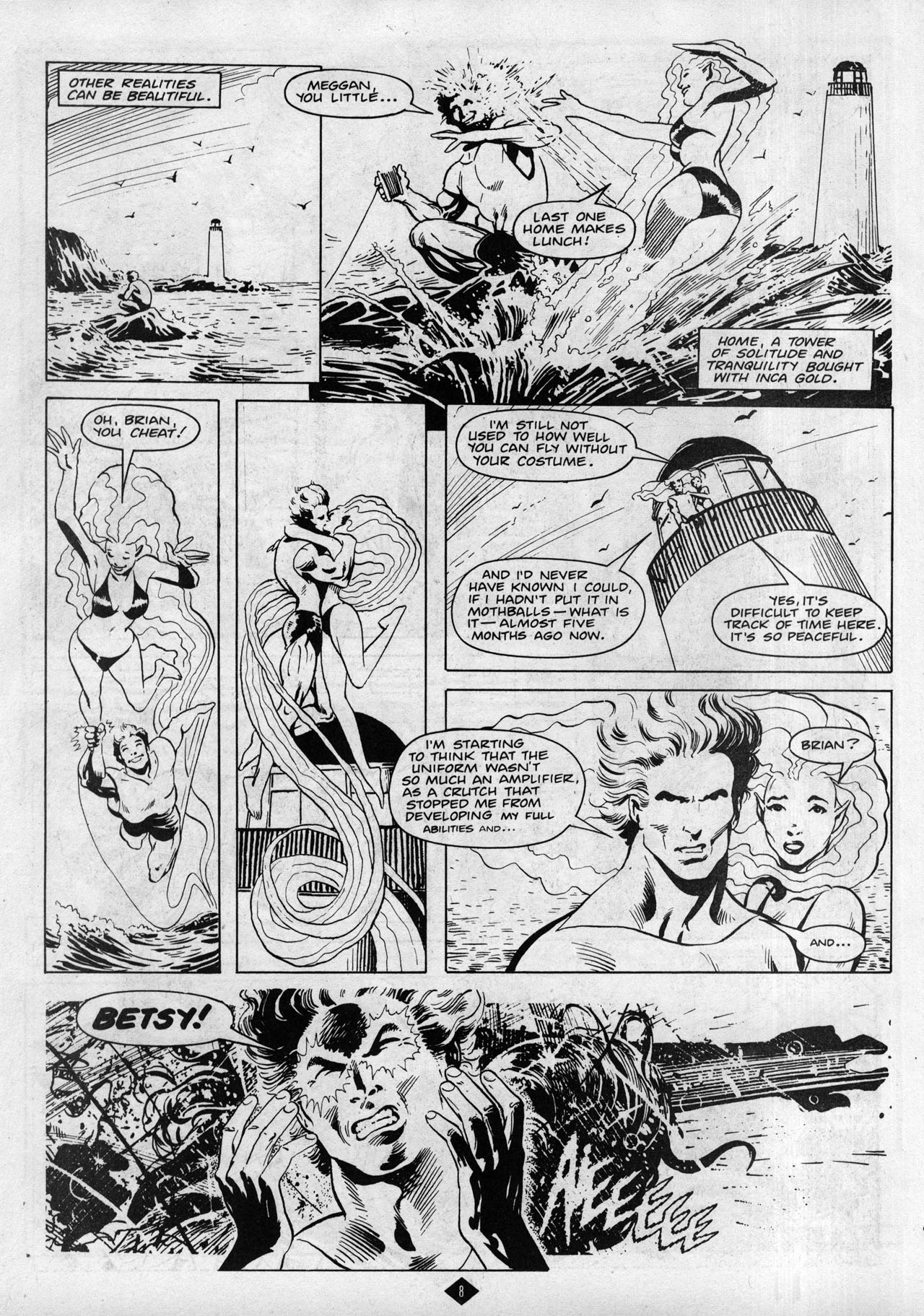 Read online Captain Britain (1985) comic -  Issue #13 - 8