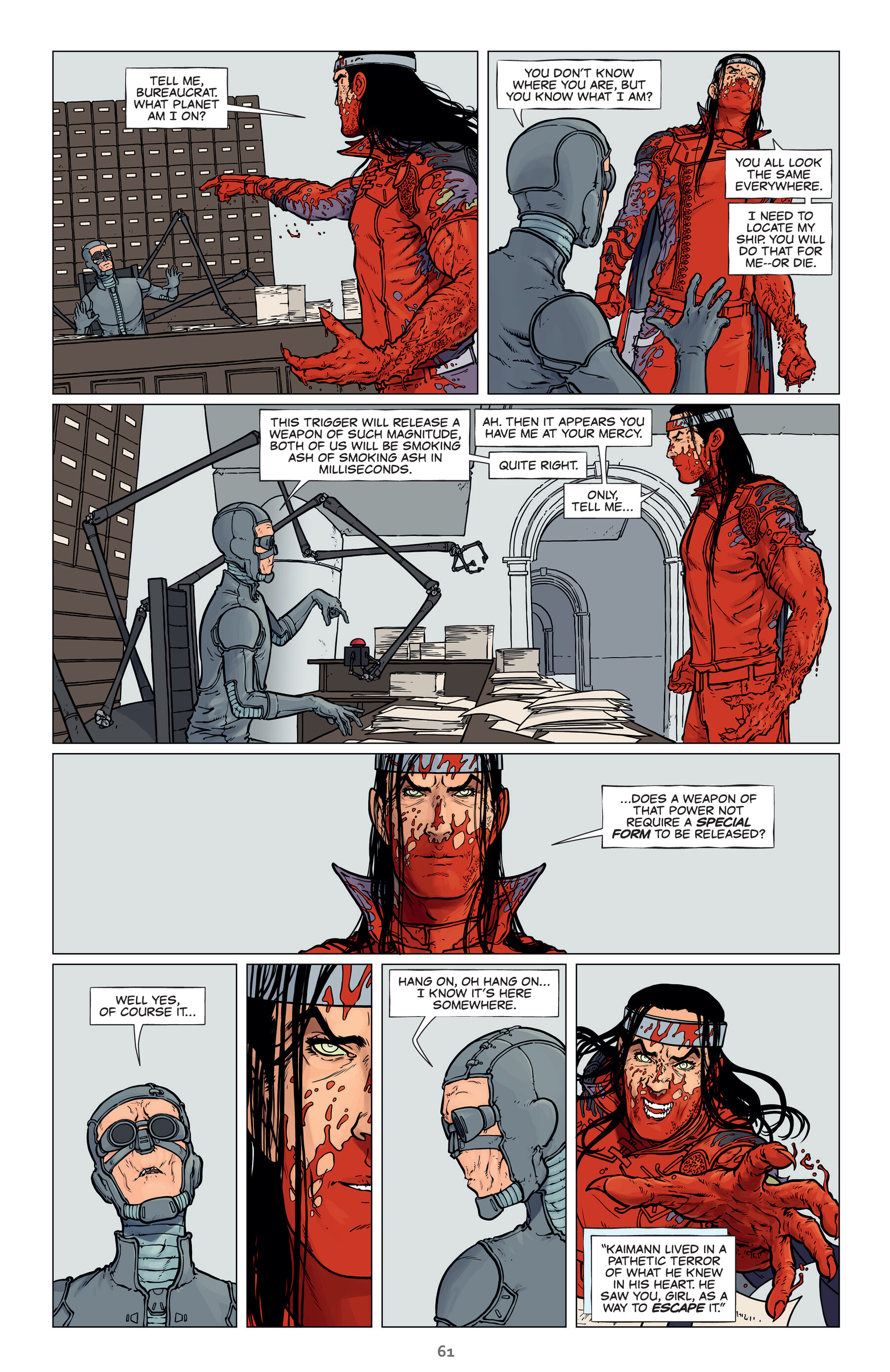 Read online The Incal: Dying Star comic -  Issue # Full - 60