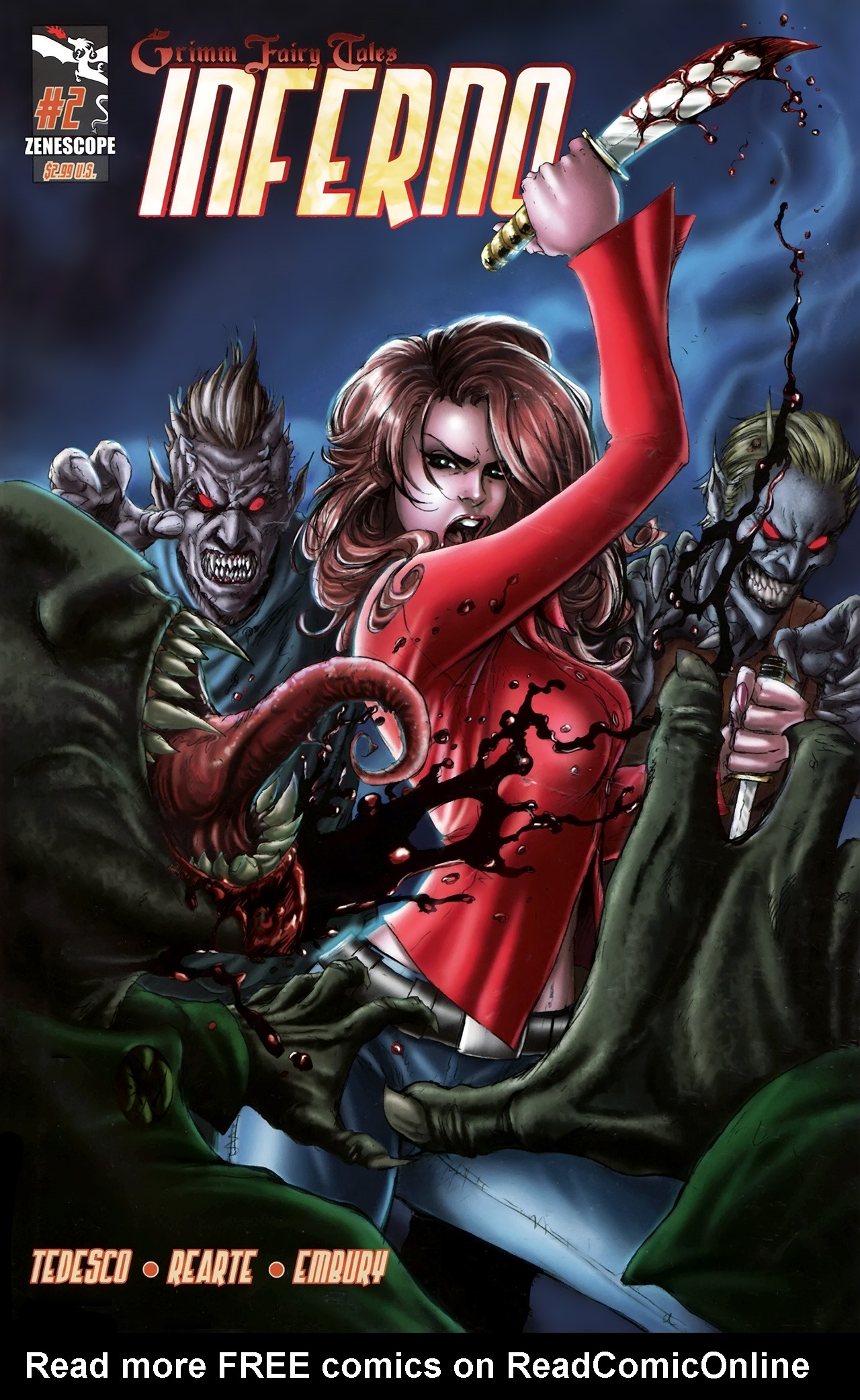 Read online Grimm Fairy Tales: Inferno comic -  Issue #2 - 1
