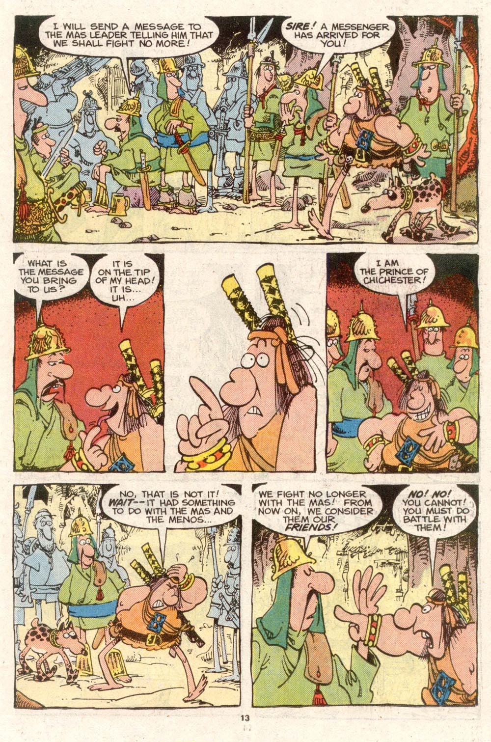 Read online Sergio Aragonés Groo the Wanderer comic -  Issue #51 - 13