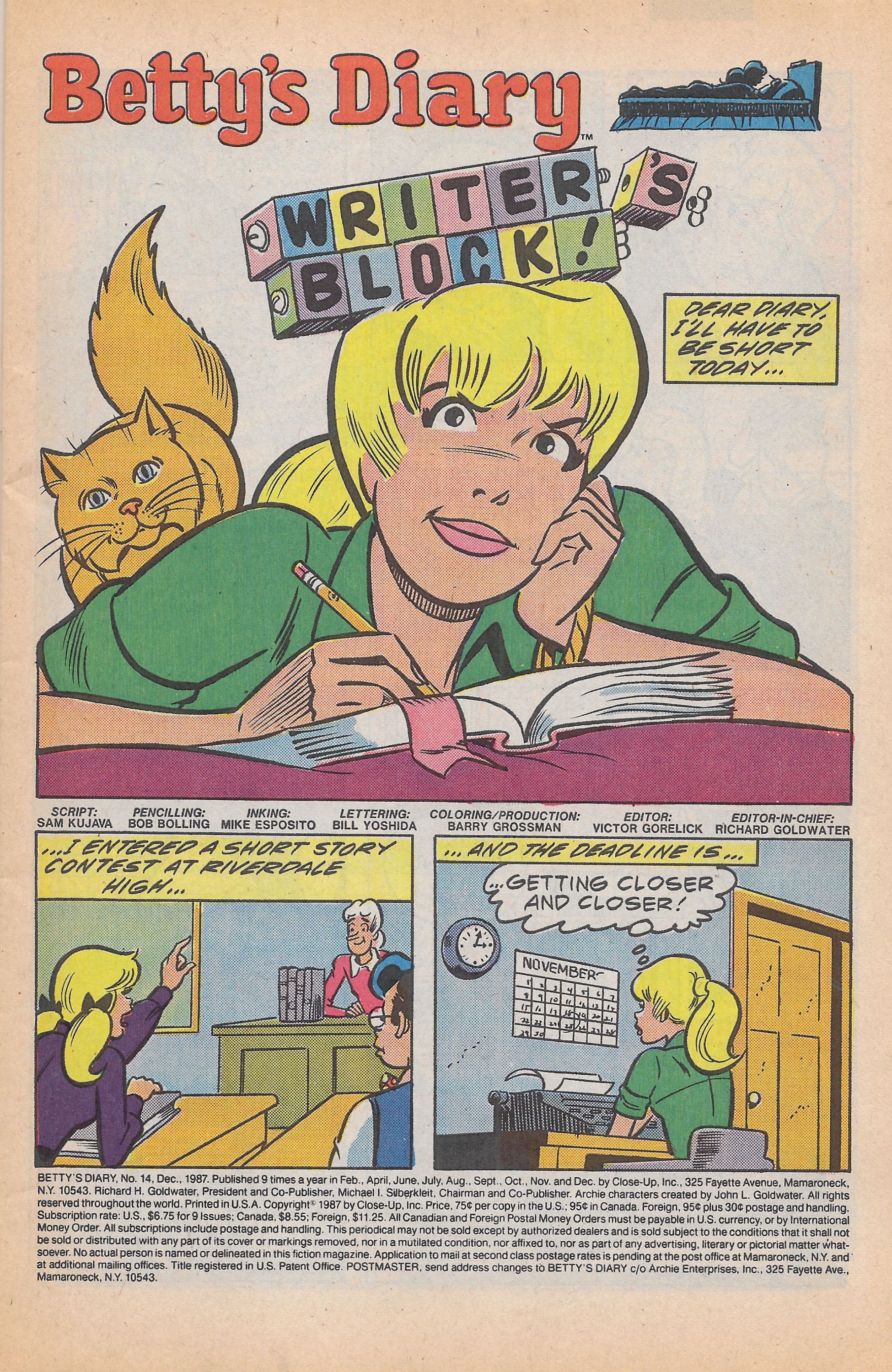Read online Betty's Diary comic -  Issue #14 - 3