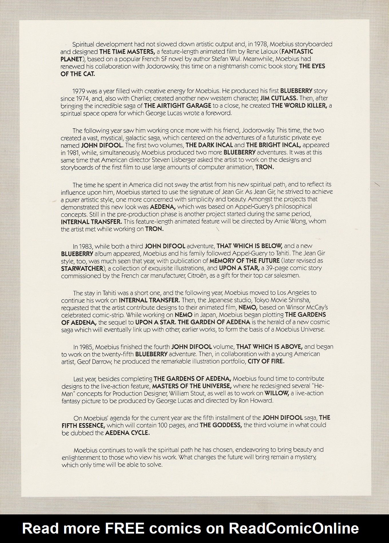 Read online Epic Graphic Novel: Moebius comic -  Issue # TPB 1 - 74