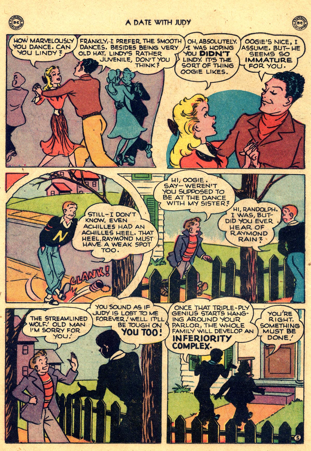 Read online A Date with Judy comic -  Issue #4 - 16