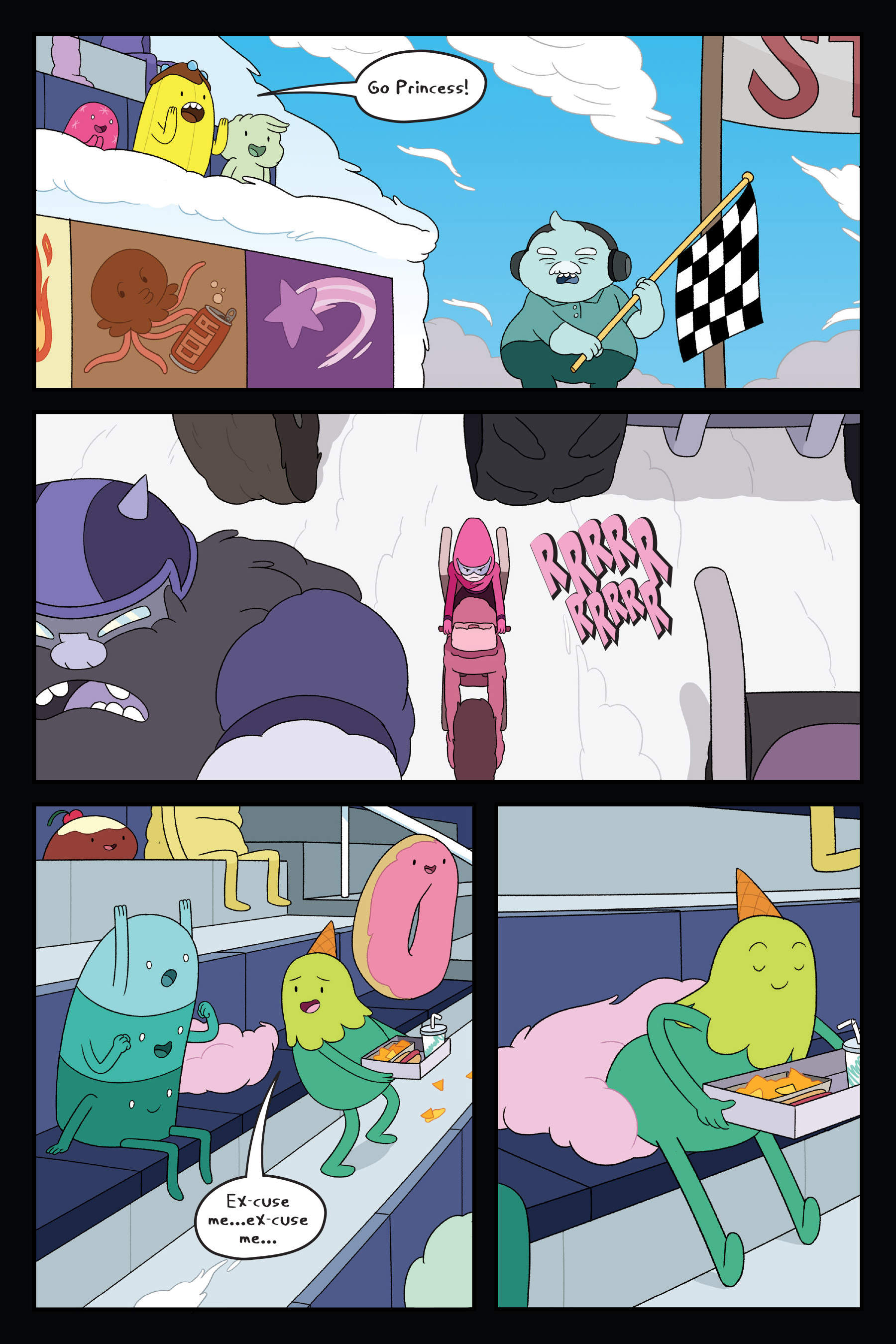 Read online Adventure Time: Thunder Road comic -  Issue # TPB - 81