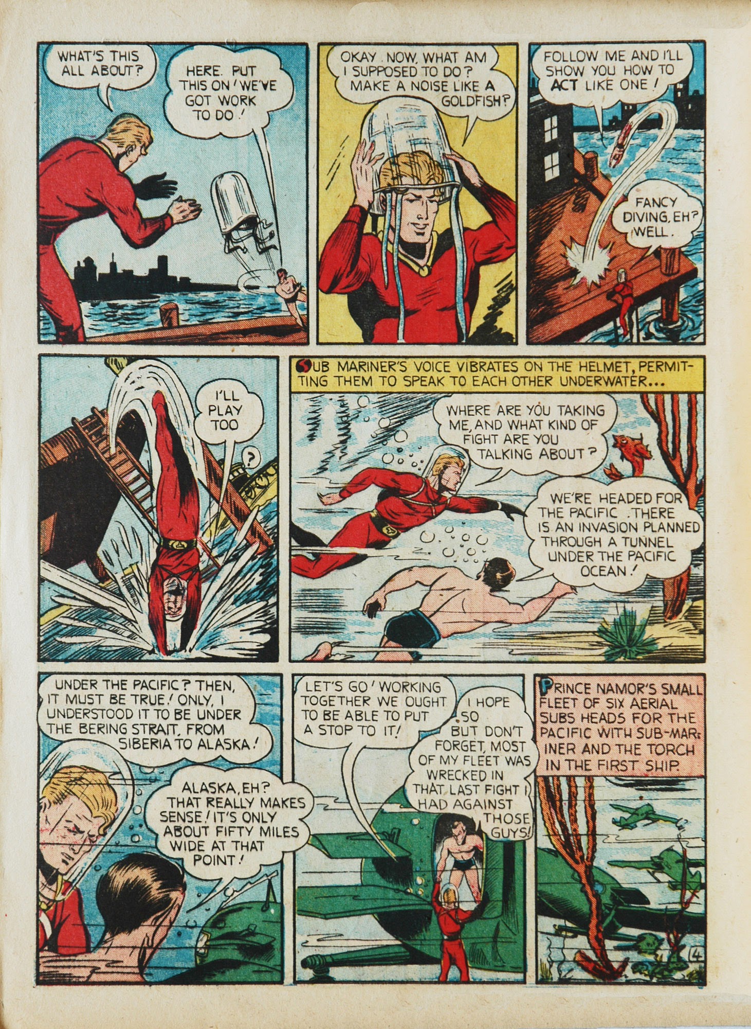 Read online Marvel Mystery Comics comic -  Issue #17 - 6