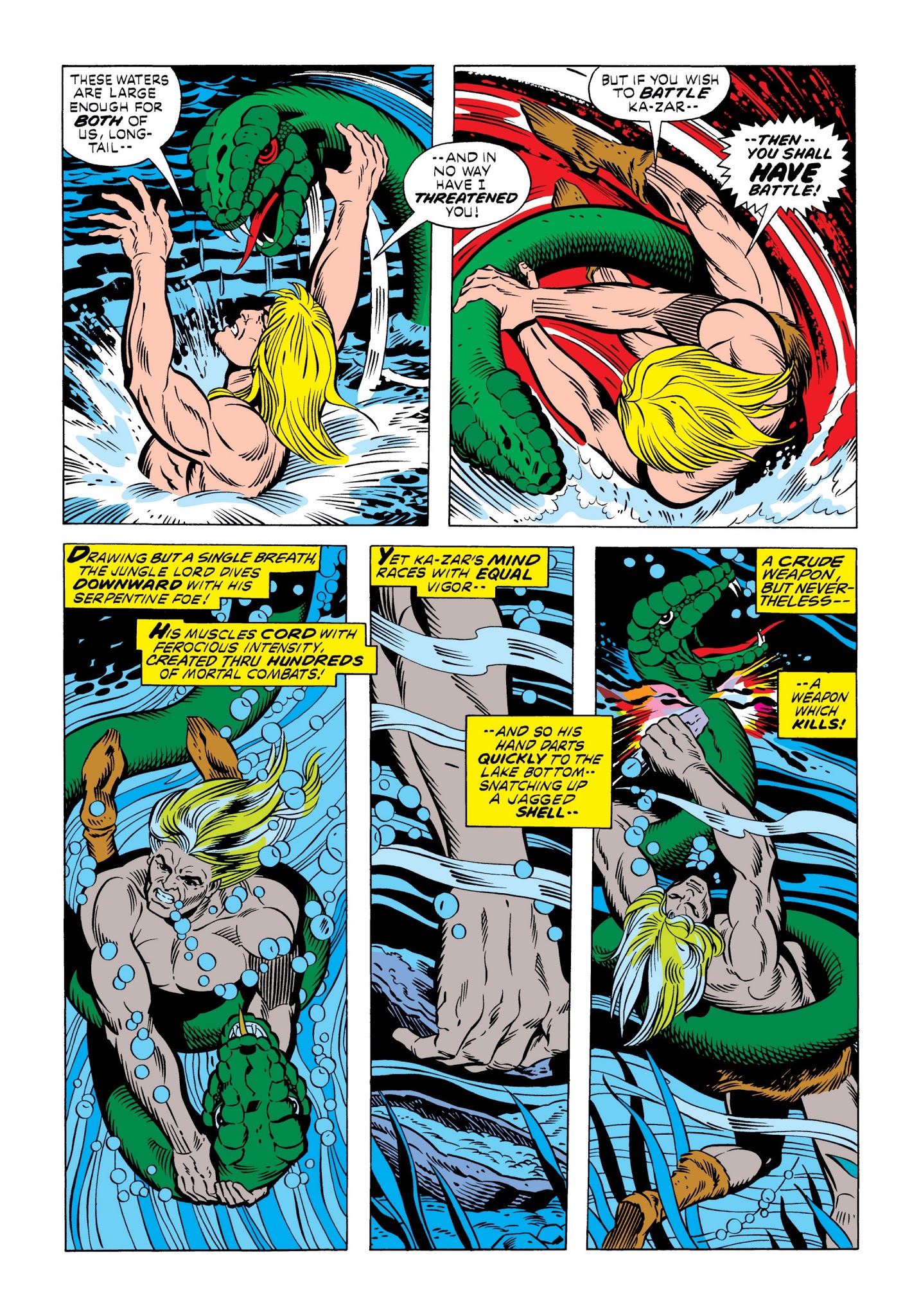 Read online Marvel Masterworks: Ka-Zar comic -  Issue # TPB 2 (Part 3) - 1