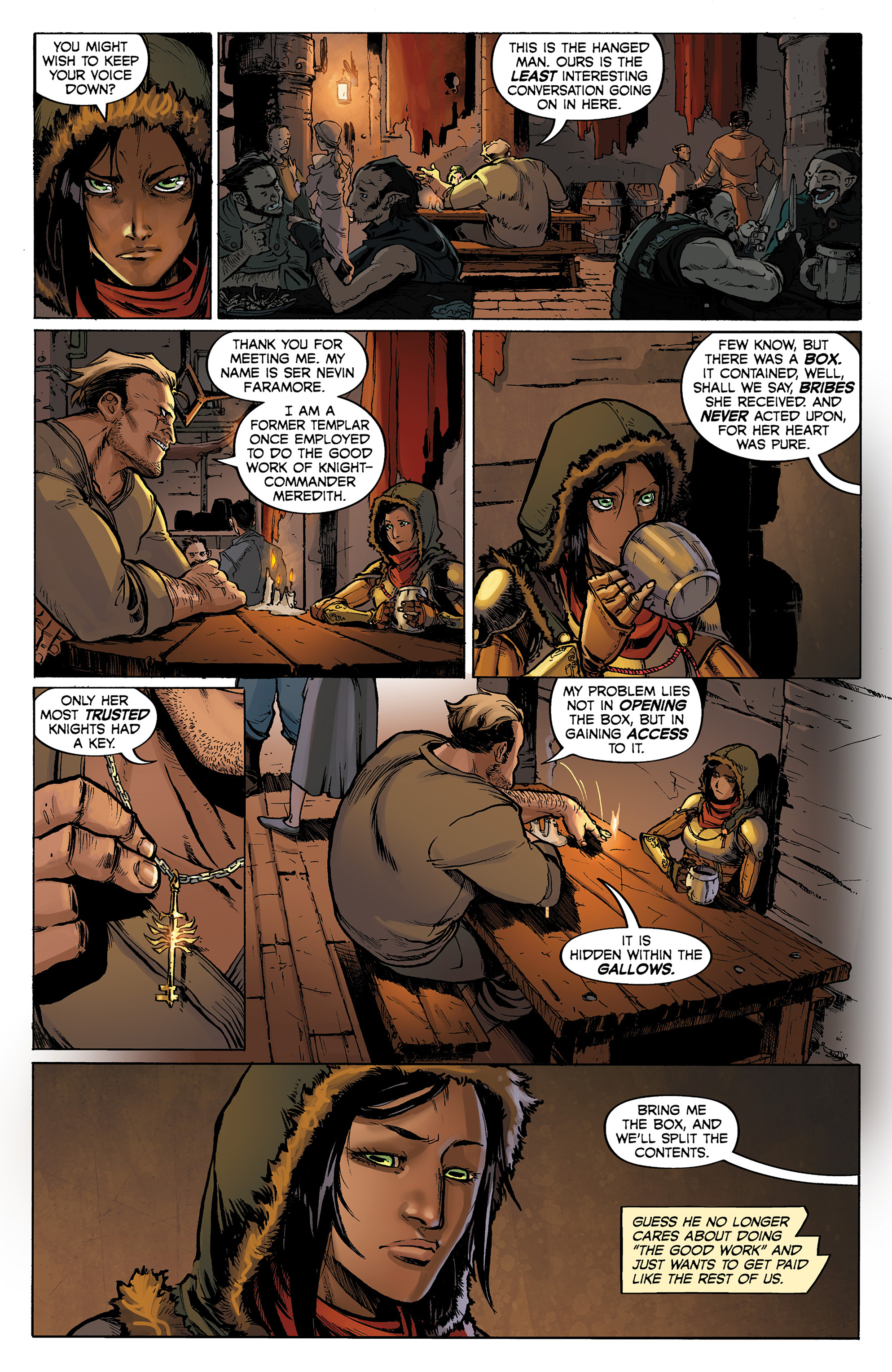 Read online Dragon Age: Knight Errant comic -  Issue #1 - 11