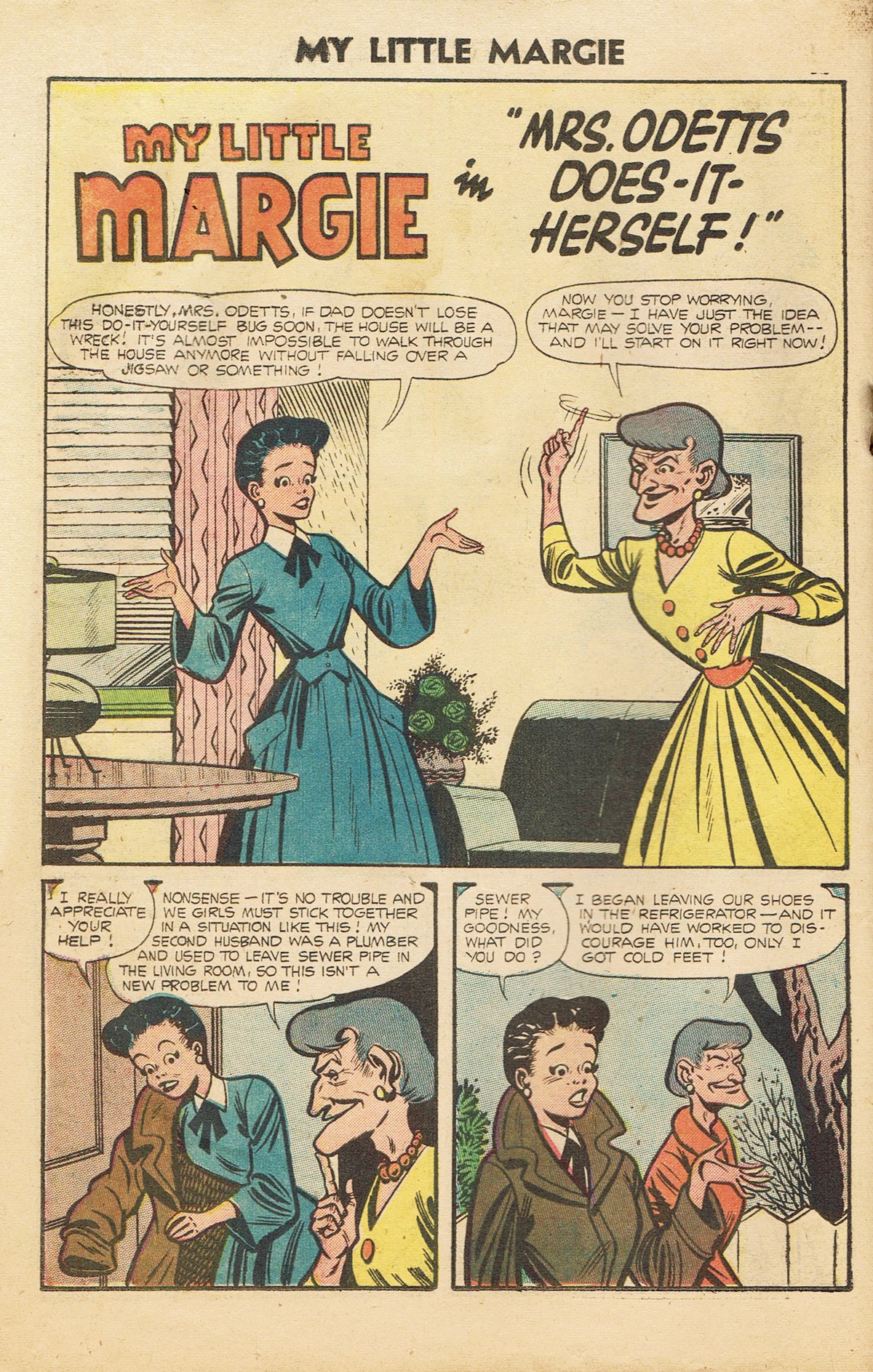 Read online My Little Margie (1954) comic -  Issue #20 - 85