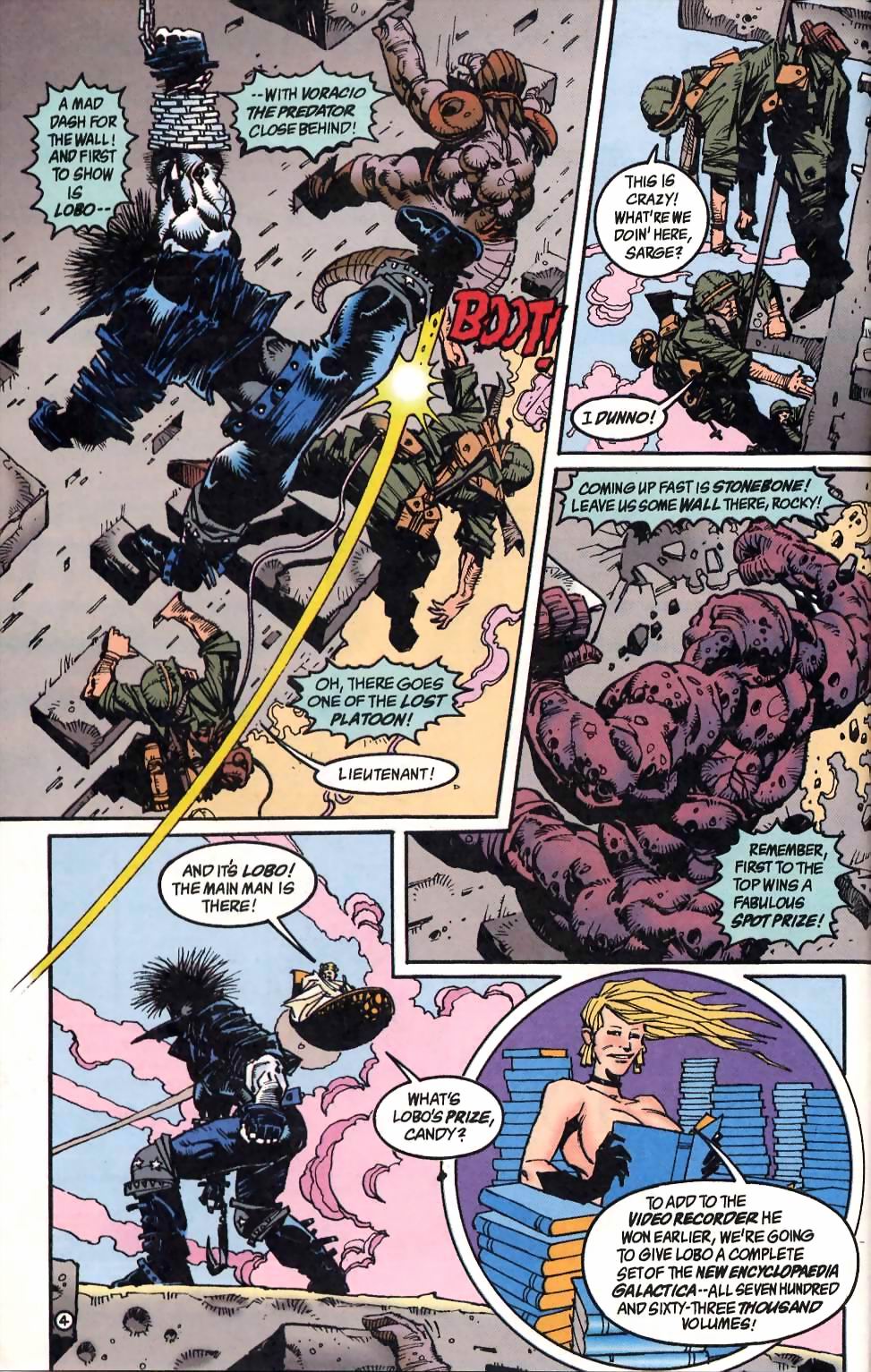 Read online Lobo: Unamerican Gladiators comic -  Issue #2 - 5