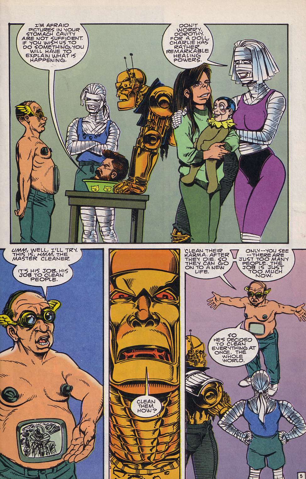 Read online Doom Patrol (1987) comic -  Issue #69 - 6