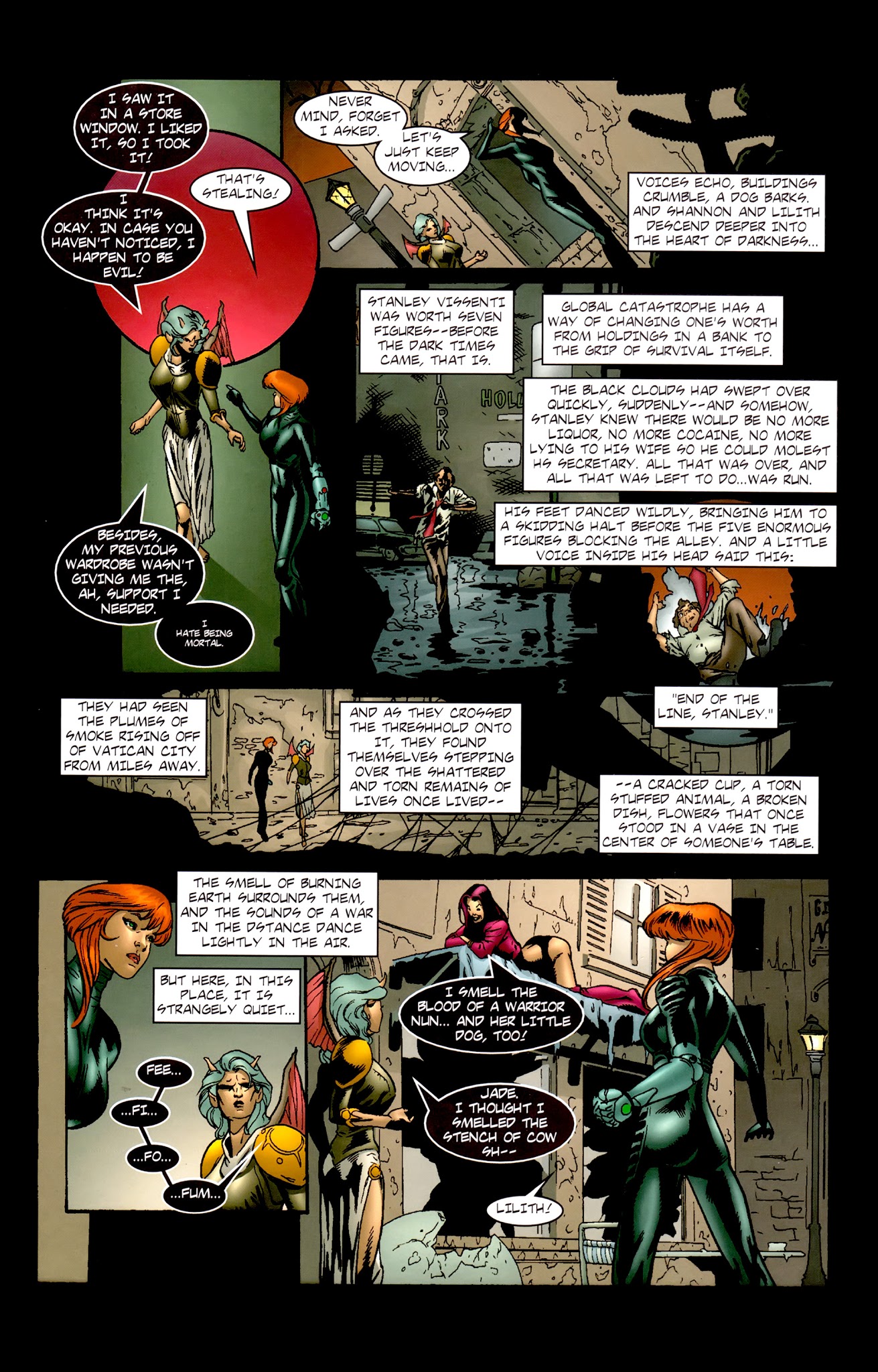 Read online Warrior Nun Areala (1999) comic -  Issue #12 - 7