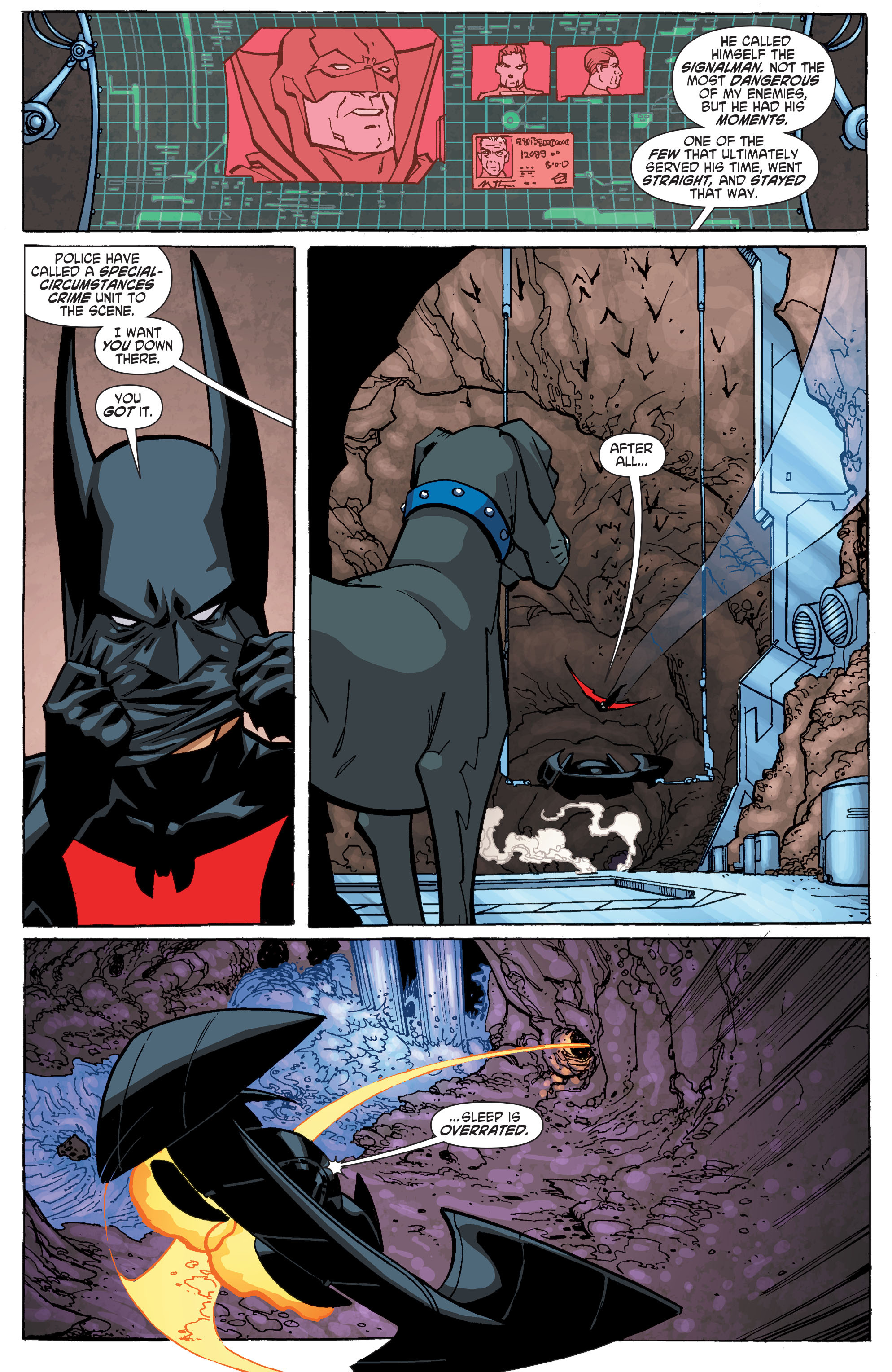 Read online Batman Beyond (2010) comic -  Issue # _TPB - 21