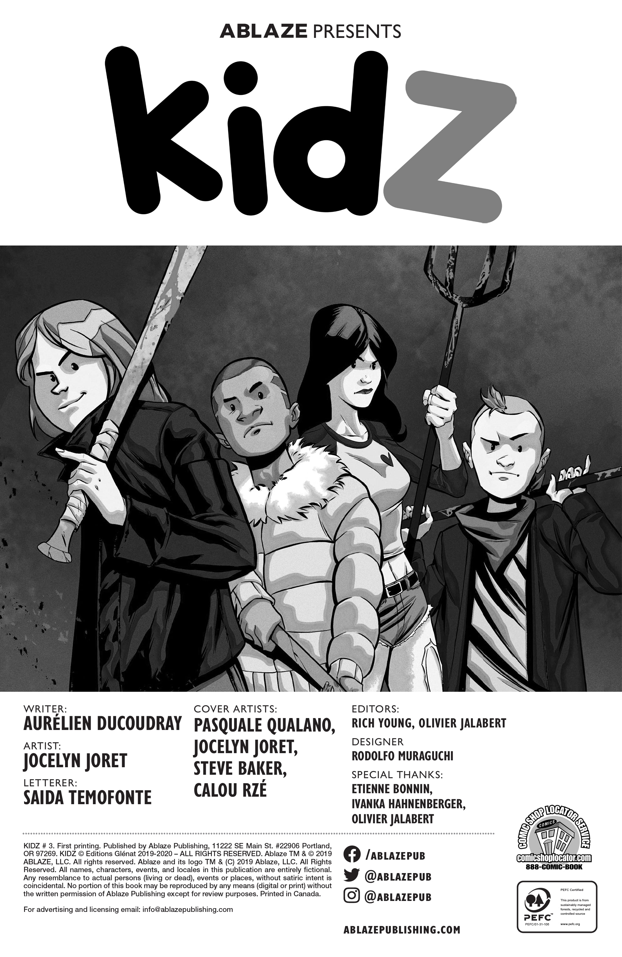 Read online Kidz comic -  Issue #3 - 2
