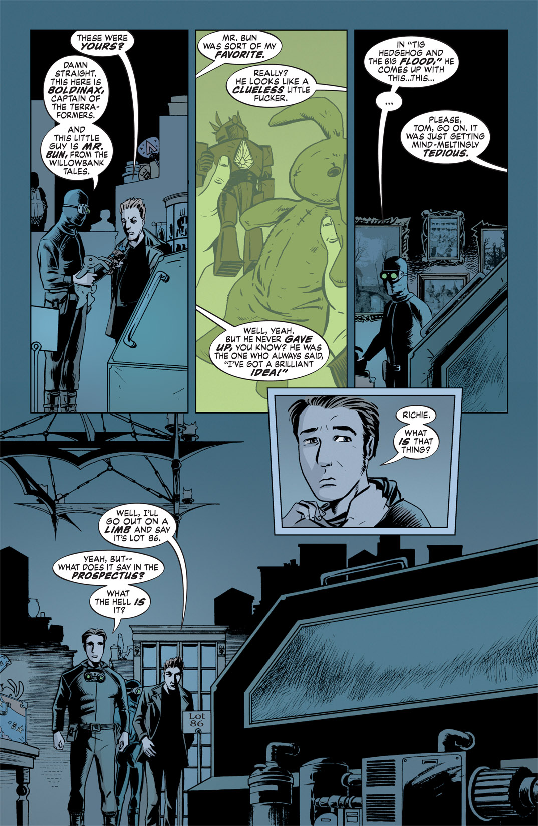 Read online The Unwritten comic -  Issue #25 - 17