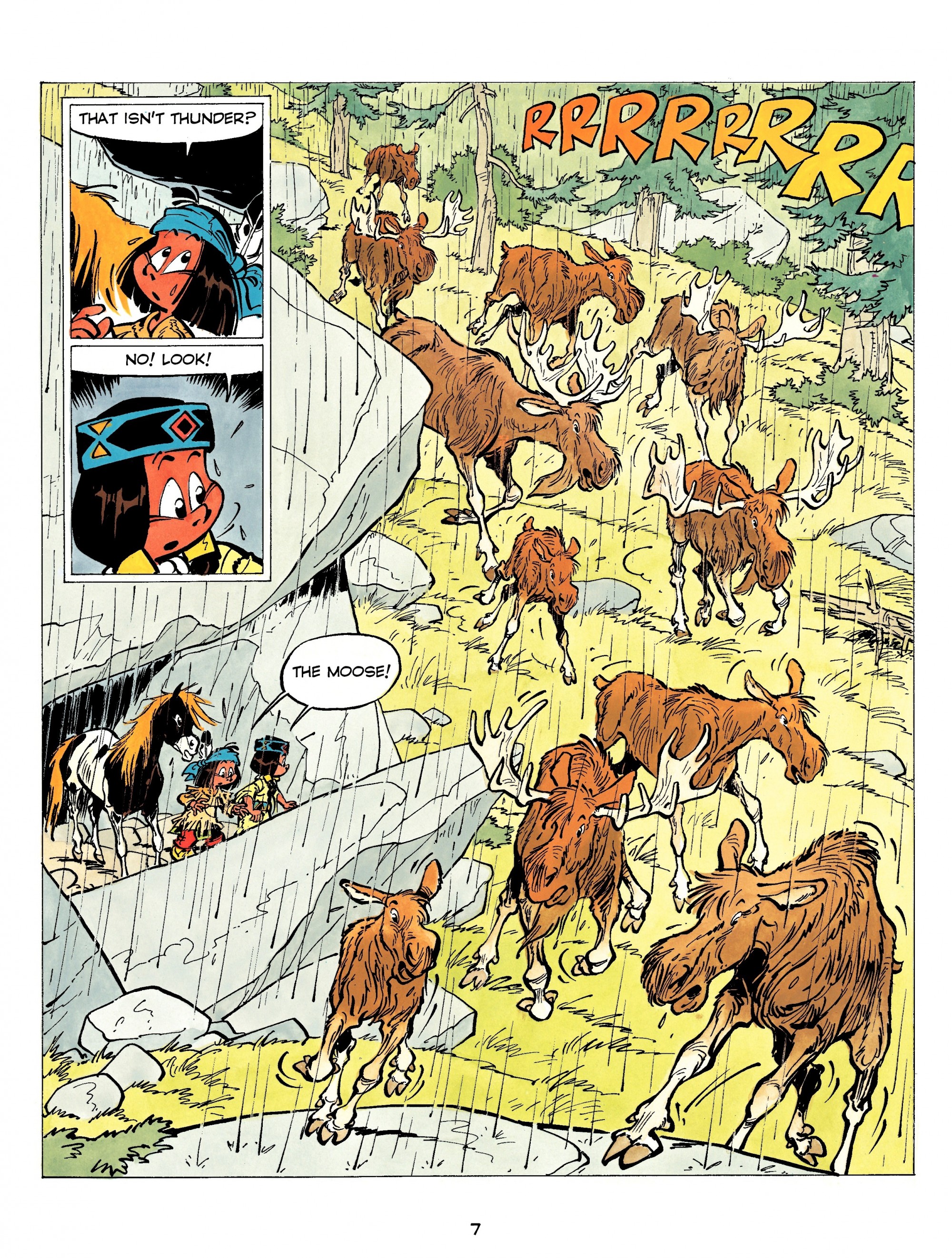 Read online Yakari comic -  Issue #7 - 7