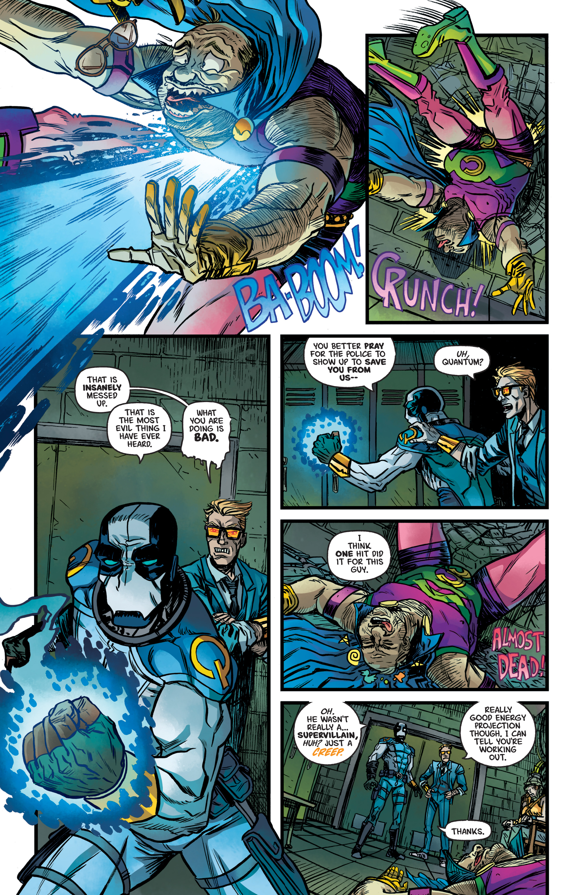 Read online Quantum & Woody comic -  Issue #3 - 18