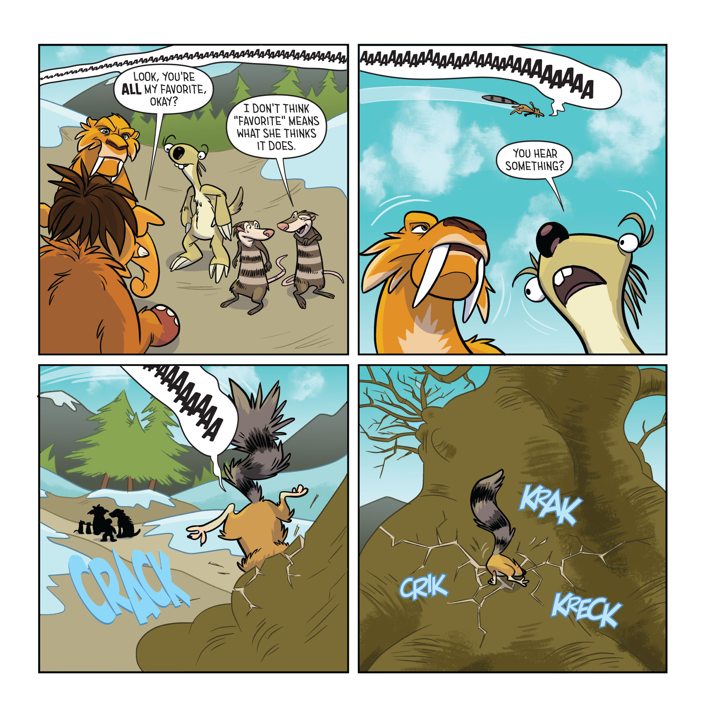 Read online Ice Age: Playing Favorites comic -  Issue # Full - 15