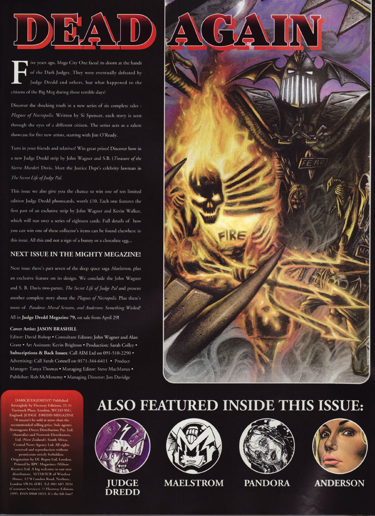 Read online Judge Dredd: The Megazine (vol. 2) comic -  Issue #78 - 2