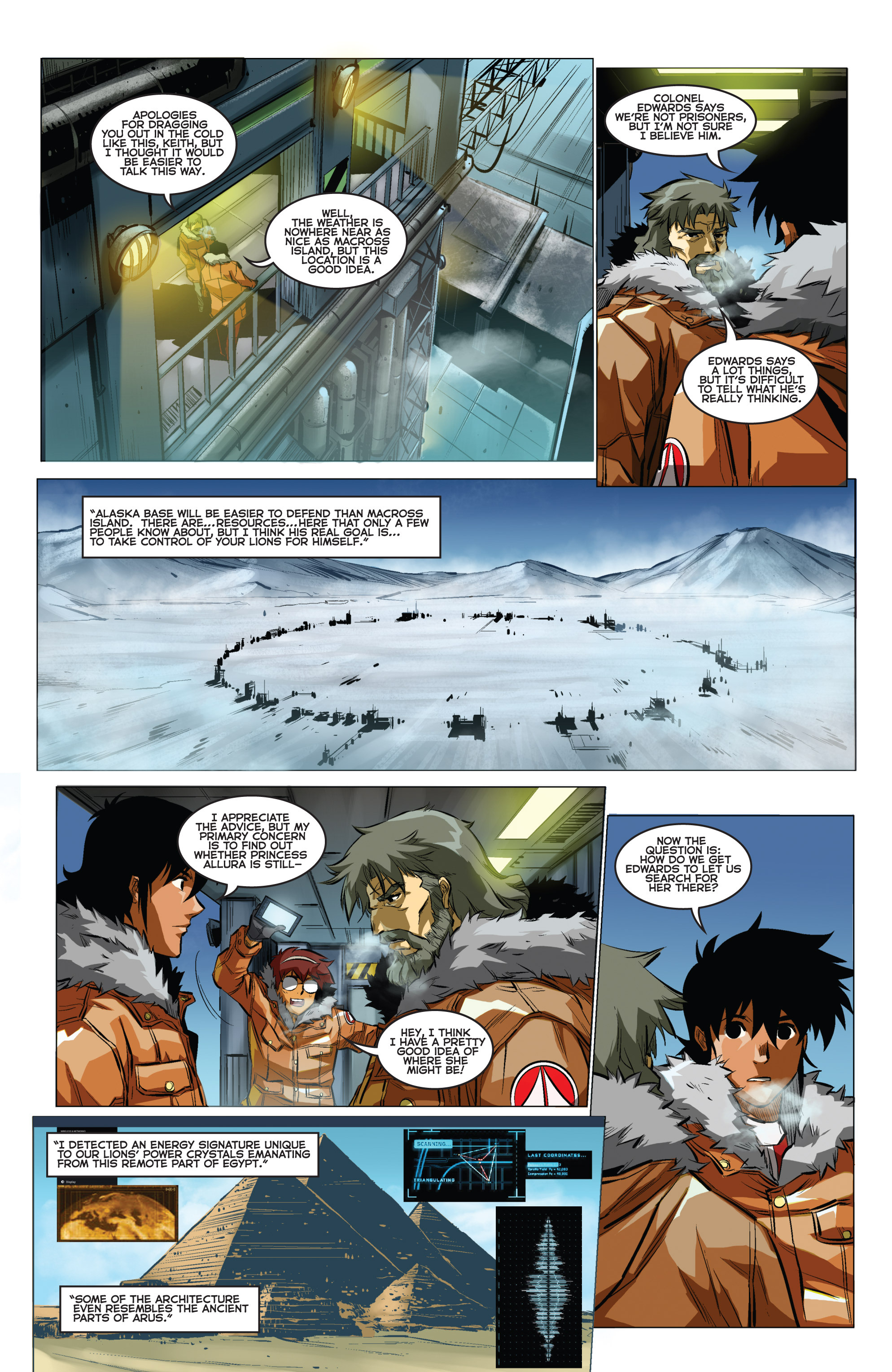 Read online Robotech/Voltron comic -  Issue #4 - 13