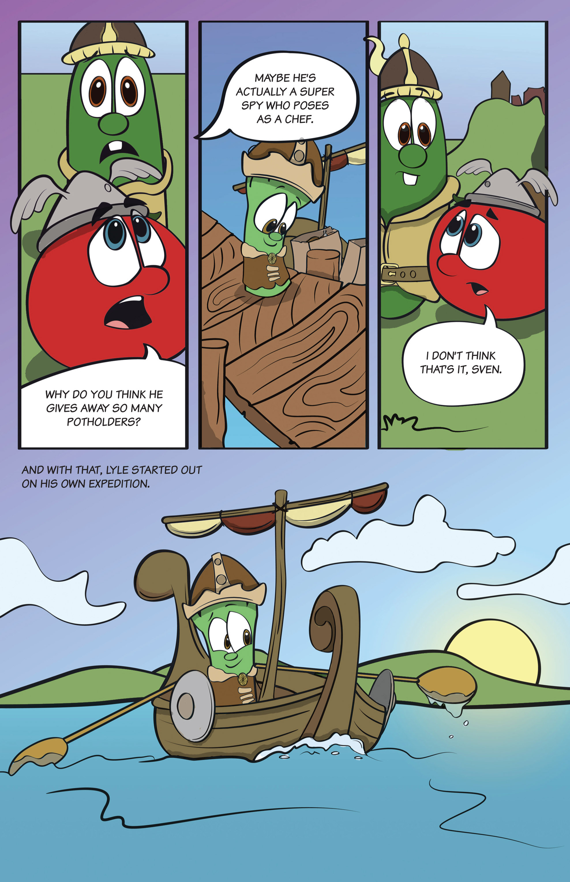 Read online VeggieTales comic -  Issue #5 - 5
